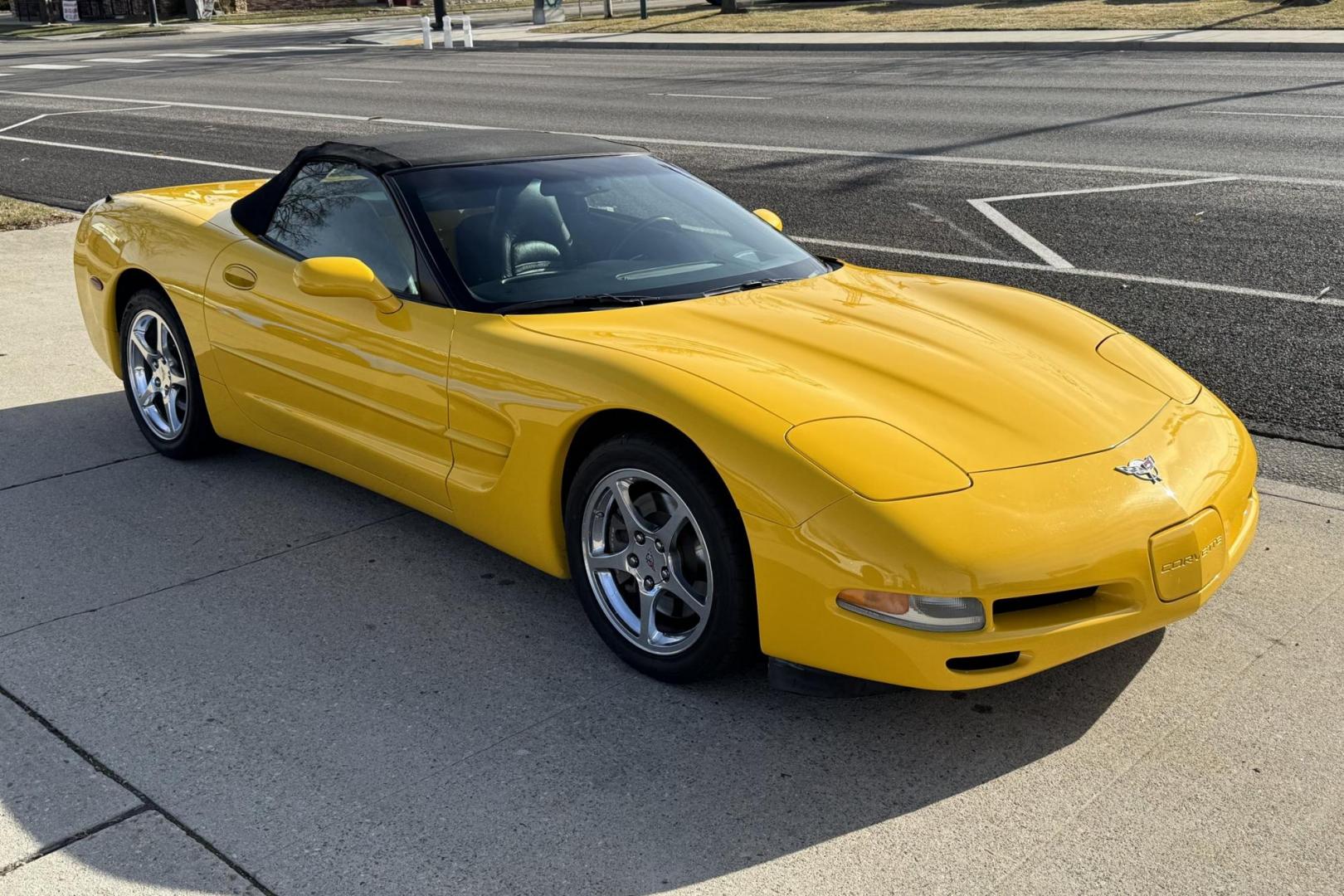 2003 Millenium Yellow /Black Chevrolet Corvette Convertible (1G1YY32G935) with an V8 5.7 Liter engine, 6 Speed Manual transmission, located at 2304 W. Main St., Boise, ID, 83702, (208) 342-7777, 43.622105, -116.218658 - Low Mileage! 6 Speed Manual! Ready To Go! - Photo#17