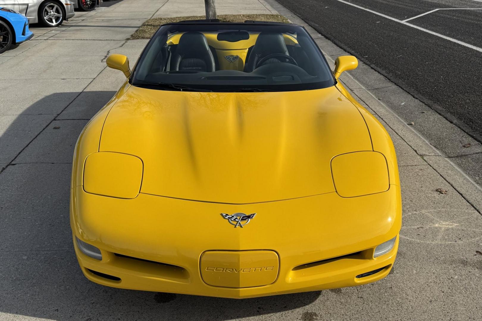 2003 Millenium Yellow /Black Chevrolet Corvette Convertible (1G1YY32G935) with an V8 5.7 Liter engine, 6 Speed Manual transmission, located at 2304 W. Main St., Boise, ID, 83702, (208) 342-7777, 43.622105, -116.218658 - Low Mileage! 6 Speed Manual! Ready To Go! - Photo#3