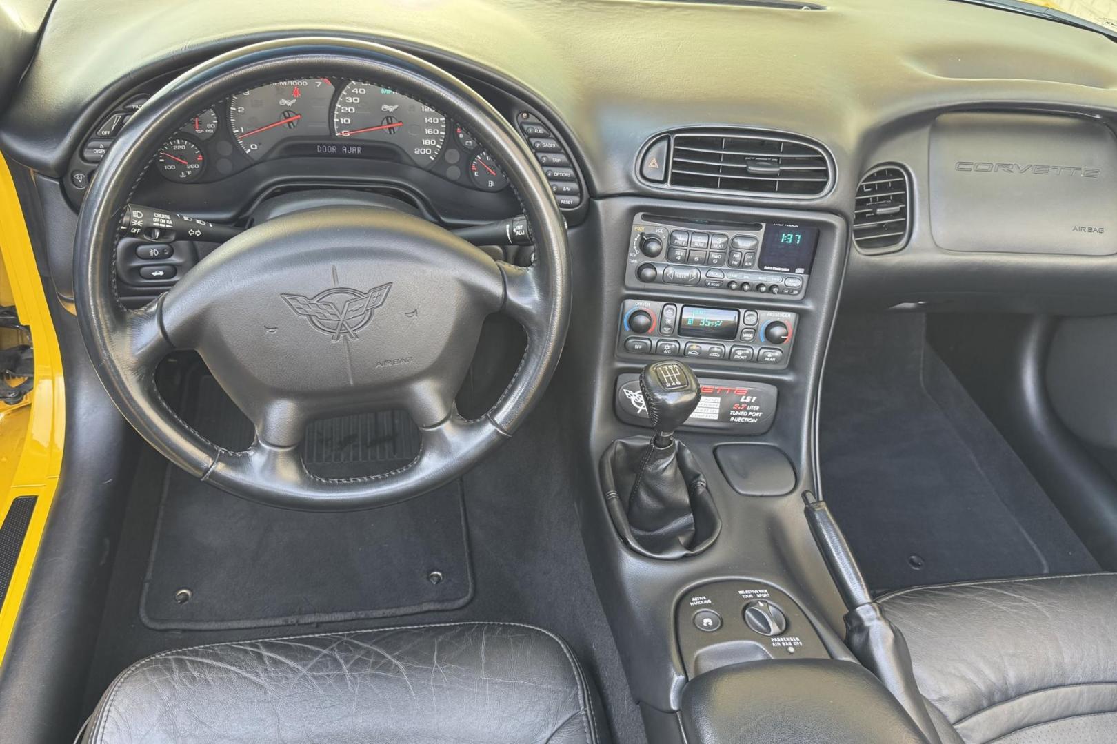 2003 Millenium Yellow /Black Chevrolet Corvette Convertible (1G1YY32G935) with an V8 5.7 Liter engine, 6 Speed Manual transmission, located at 2304 W. Main St., Boise, ID, 83702, (208) 342-7777, 43.622105, -116.218658 - Low Mileage! 6 Speed Manual! Ready To Go! - Photo#6