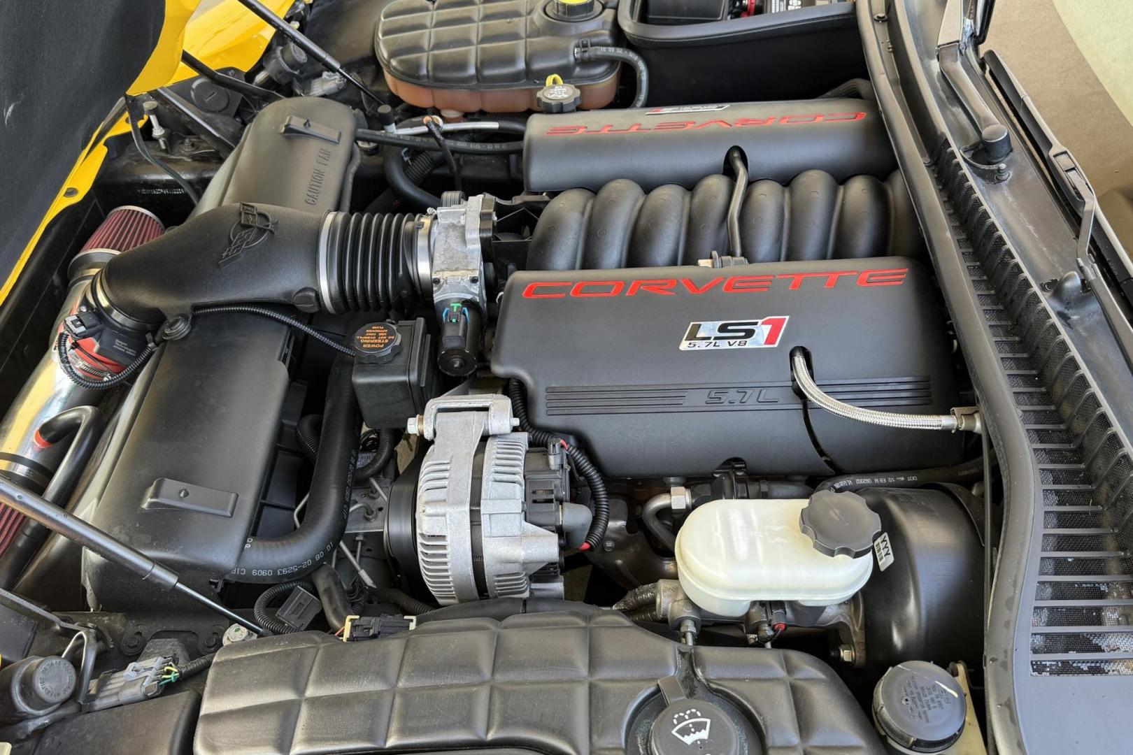 2003 Millenium Yellow /Black Chevrolet Corvette Convertible (1G1YY32G935) with an V8 5.7 Liter engine, 6 Speed Manual transmission, located at 2304 W. Main St., Boise, ID, 83702, (208) 342-7777, 43.622105, -116.218658 - Low Mileage! 6 Speed Manual! Ready To Go! - Photo#7