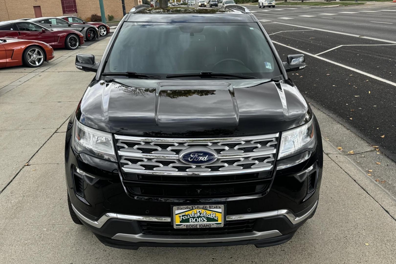 2018 Black /Black Ford Explorer Limited (1FM5K8F8XJG) with an V6 3.5 LIter engine, Automatic transmission, located at 2304 W. Main St., Boise, ID, 83702, (208) 342-7777, 43.622105, -116.218658 - Dual Panoramic Sunroof! Highly Optioned Explorer! - Photo#3