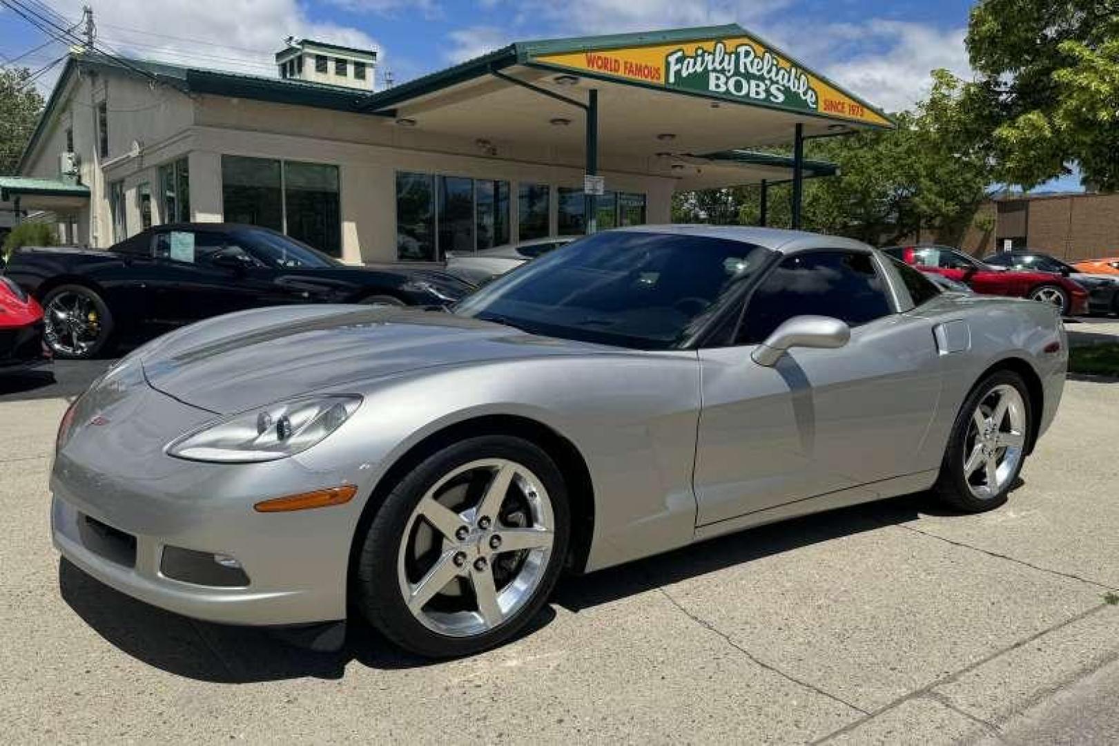 2006 Silver /Black Chevrolet Corvette Coupe 3LT (1G1YY26U165) with an V8 6.0 Liter engine, Automatic transmission, located at 2304 W. Main St., Boise, ID, 83702, (208) 342-7777, 43.622105, -116.218658 - Outstanding Condition! Ready For Fun! - Photo#13