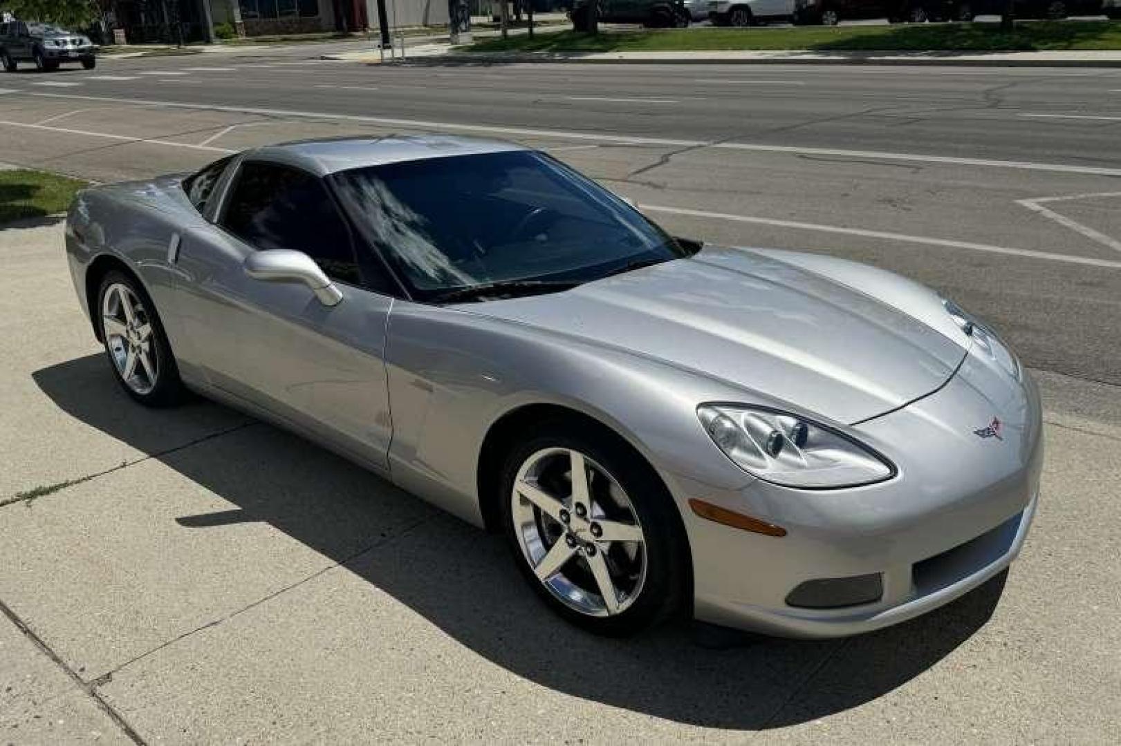 2006 Silver /Black Chevrolet Corvette Coupe 3LT (1G1YY26U165) with an V8 6.0 Liter engine, Automatic transmission, located at 2304 W. Main St., Boise, ID, 83702, (208) 342-7777, 43.622105, -116.218658 - Outstanding Condition! Ready For Fun! - Photo#16