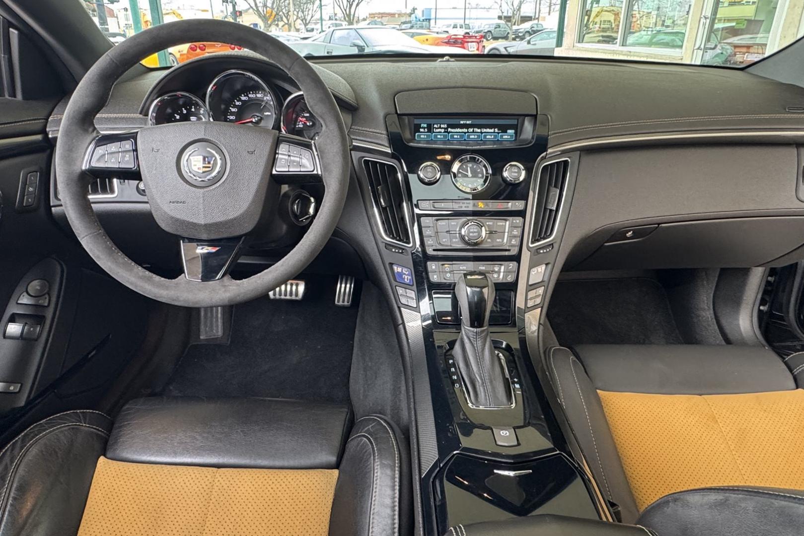 2012 Black /Black Cadillac CTS-V Coupe CTS-V (1G6DV1EP5C0) with an V8 6.2 Liter Supercharged engine, Automatic 6 Speed transmission, located at 2304 W. Main St., Boise, ID, 83702, (208) 342-7777, 43.622105, -116.218658 - Legendary CTS-V Coupe! - Photo#18