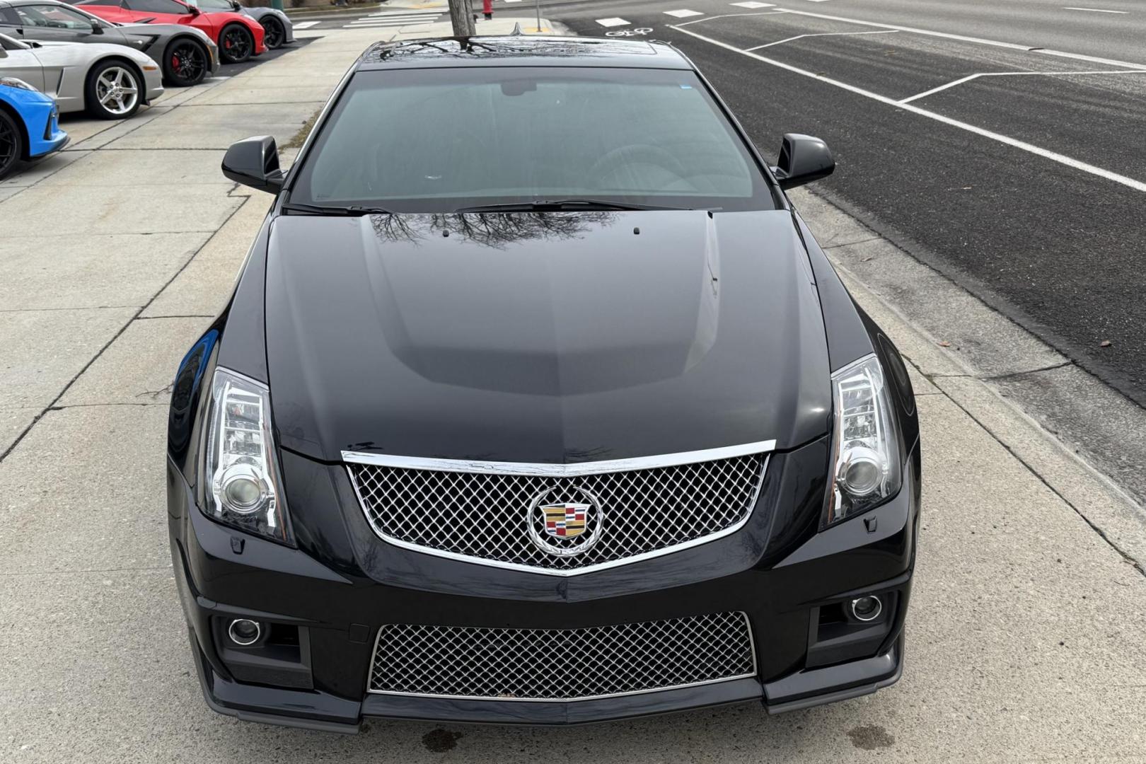 2012 Black /Black Cadillac CTS-V Coupe CTS-V (1G6DV1EP5C0) with an V8 6.2 Liter Supercharged engine, Automatic 6 Speed transmission, located at 2304 W. Main St., Boise, ID, 83702, (208) 342-7777, 43.622105, -116.218658 - Legendary CTS-V Coupe! - Photo#3