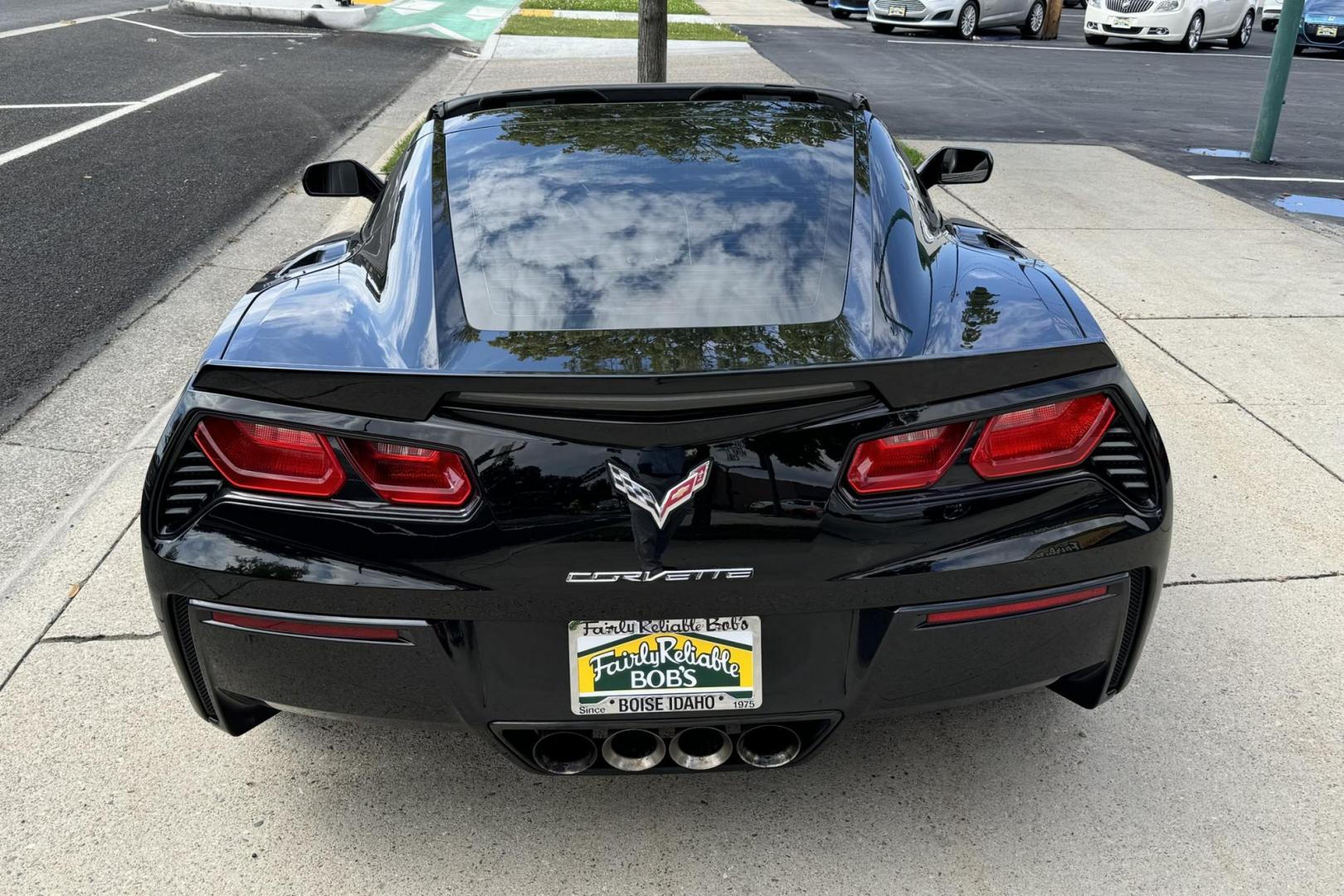 2015 Black /Black Chevrolet Corvette 3LT Z51 Coupe (1G1YL2D78F5) with an V8 6.2 liter engine, 7 Speed Manual transmission, located at 2304 W. Main St., Boise, ID, 83702, (208) 342-7777, 43.622105, -116.218658 - 7-speed manual with Z51 Performance Package and 3LT! Performance Data Recorder! New Tires Too! - Photo#1