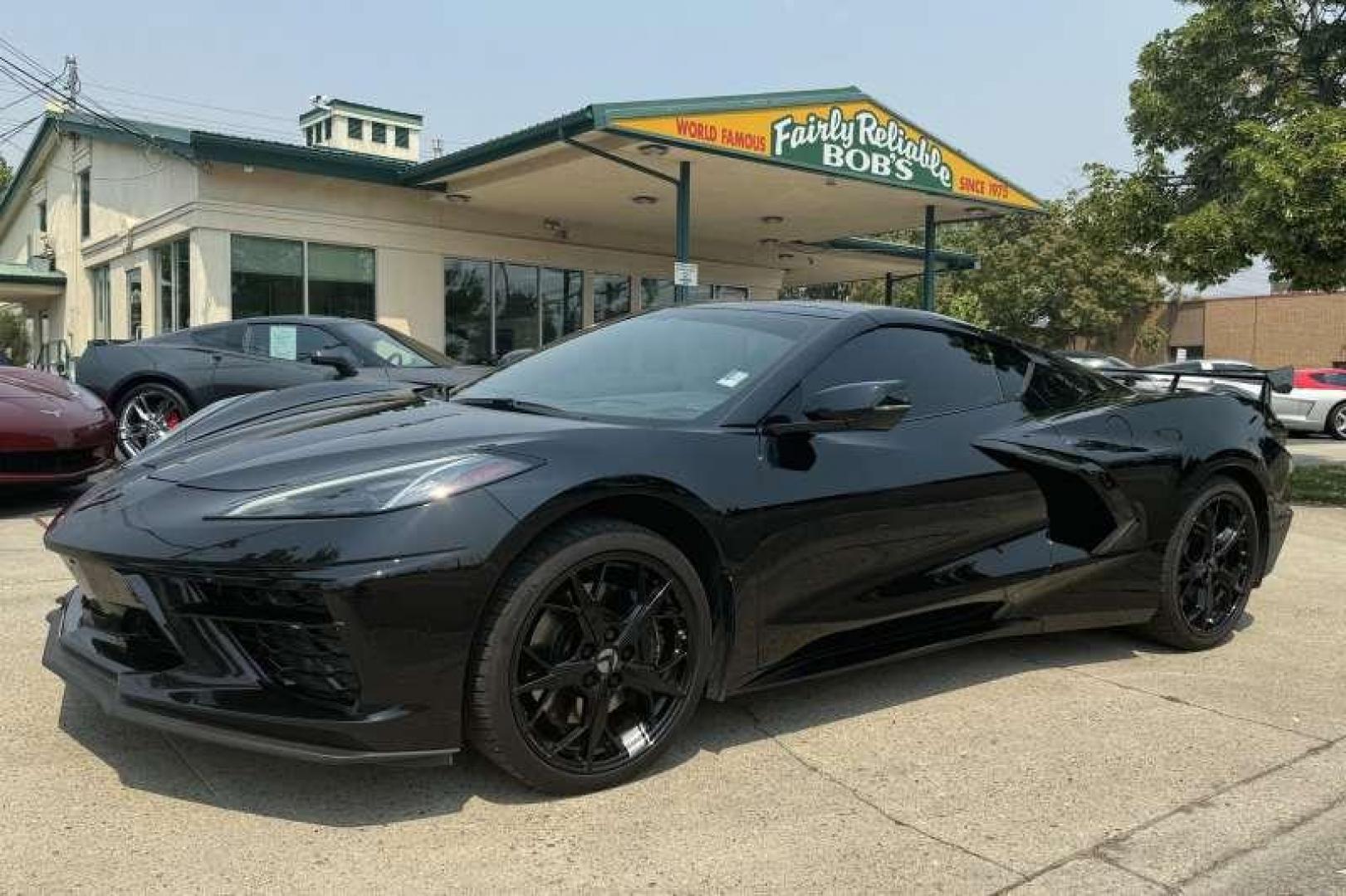 2020 Black /Black CHEVROLET CORVETTE 3LT Z51 (1G1Y82D47L5) with an 6.2L V8 DI, HIGH-OUTPUT engine, 8-speed dual clutch, includes manual and auto mode transmission, located at 2304 W. Main St., Boise, ID, 83702, (208) 342-7777, 43.622105, -116.218658 - 2020 CHEVROLET - Photo#0