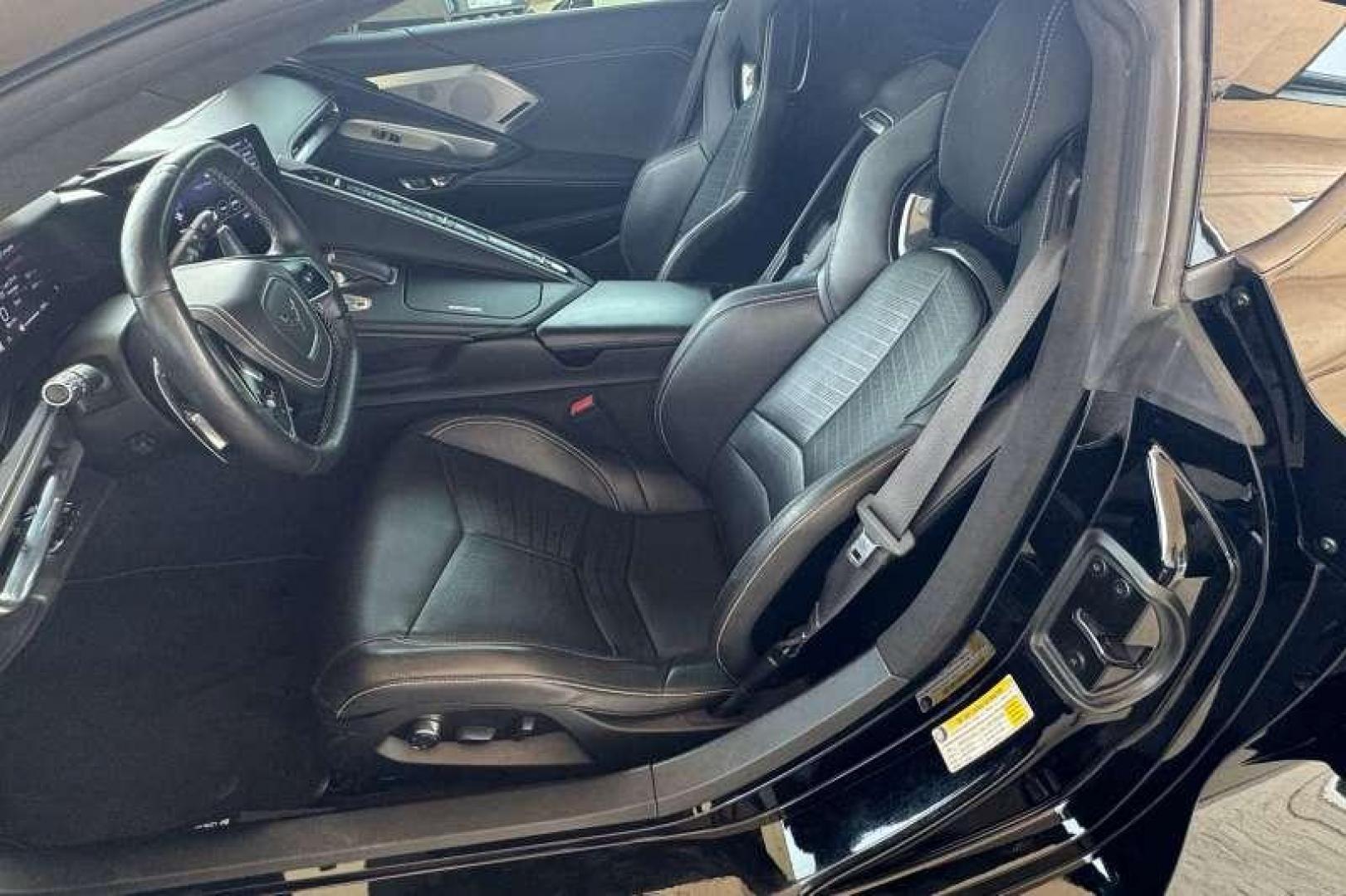 2020 Black /Black CHEVROLET CORVETTE 3LT Z51 (1G1Y82D47L5) with an 6.2L V8 DI, HIGH-OUTPUT engine, 8-speed dual clutch, includes manual and auto mode transmission, located at 2304 W. Main St., Boise, ID, 83702, (208) 342-7777, 43.622105, -116.218658 - Photo#9