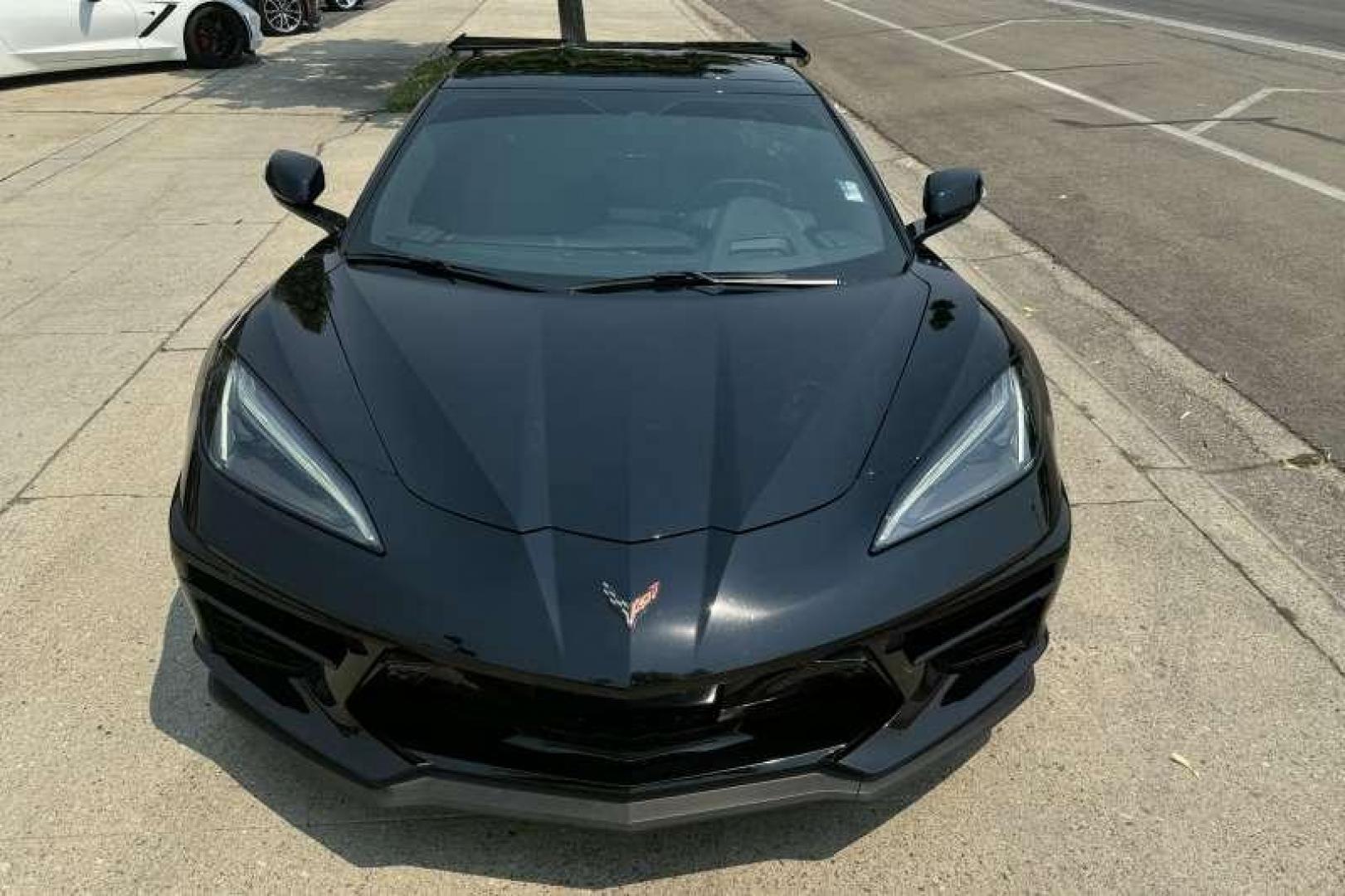 2020 Black /Black CHEVROLET CORVETTE 3LT Z51 (1G1Y82D47L5) with an 6.2L V8 DI, HIGH-OUTPUT engine, 8-speed dual clutch, includes manual and auto mode transmission, located at 2304 W. Main St., Boise, ID, 83702, (208) 342-7777, 43.622105, -116.218658 - Photo#3