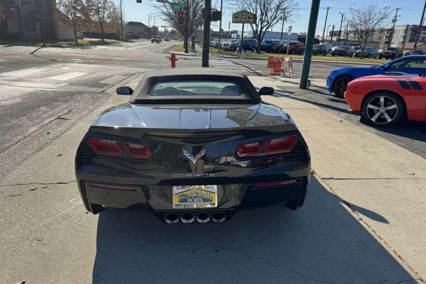 2015 Black /Black Chevrolet Corvette Stingray 2LT Z51 Convertible (1G1YK3D76F5) with an V8 6.2 Liter engine, Automatic transmission, located at 2304 W. Main St., Boise, ID, 83702, (208) 342-7777, 43.622105, -116.218658 - Highly Optioned And Extremely Low Mileage! Own The Legend! - Photo#5