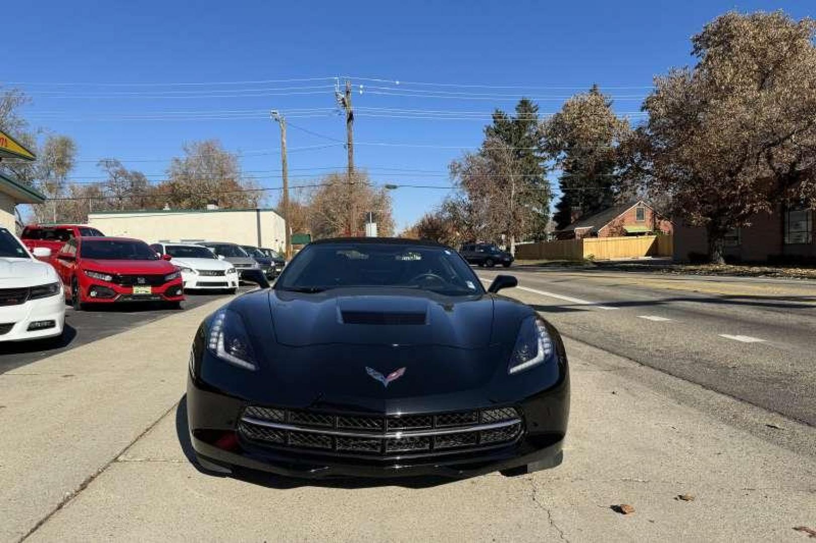 2015 Black /Black Chevrolet Corvette Stingray 2LT Z51 Convertible (1G1YK3D76F5) with an V8 6.2 Liter engine, Automatic transmission, located at 2304 W. Main St., Boise, ID, 83702, (208) 342-7777, 43.622105, -116.218658 - Highly Optioned And Extremely Low Mileage! Own The Legend! - Photo#6