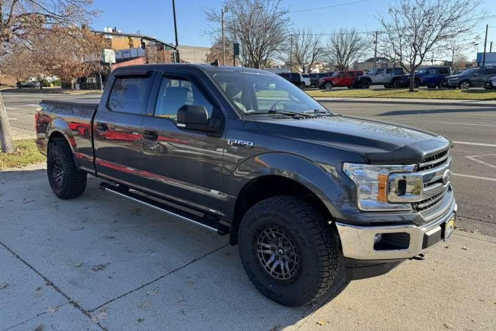 2020 Magnetic Gray /Gray FORD F-150 XLT (1FTFW1E51LK) with an 5.0L V8 engine, ELECTRONIC 6-SPEED AUTOMATIC transmission, located at 2304 W. Main St., Boise, ID, 83702, (208) 342-7777, 43.622105, -116.218658 - Photo#1