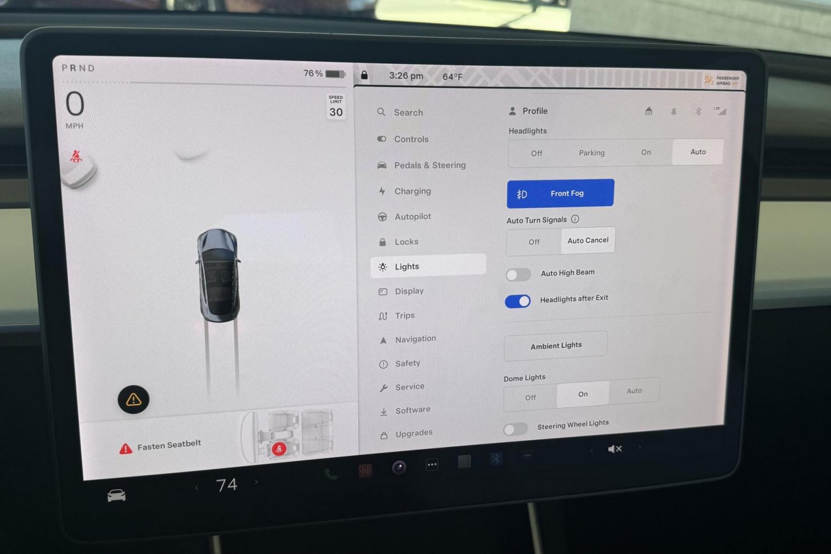 2018 Midnight Silver Metallic /Ultra White Tesla Model 3 Performance (5YJ3E1EB1JF) with an 75 kWh engine, Automatic transmission, located at 2304 W. Main St., Boise, ID, 83702, (208) 342-7777, 43.622105, -116.218658 - Remaining Factory Warranty And A Blast To Drive! - Photo#10