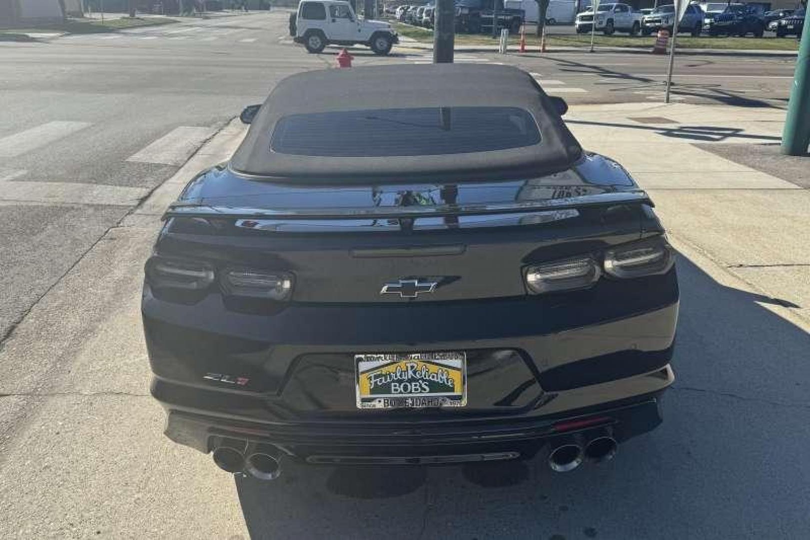 2022 Black /Black Chevrolet Camaro ZL1 Convertible (1G1FK3D67N0) with an V8 6.2 Liter Supercharged engine, Automatic transmission, located at 2304 W. Main St., Boise, ID, 83702, (208) 342-7777, 43.622105, -116.218658 - Photo#18