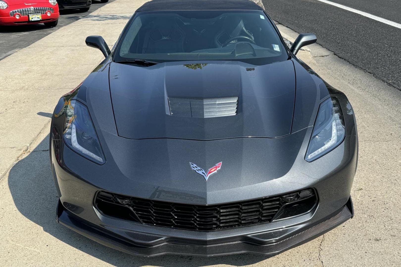 2017 Watkins Glen Gray Metallic /Blue Chevrolet Corvette Stingray Grand Sport 3LT (1G1YZ3D74H5) with an V8 6.2 Liter engine, 7 Speed Manual transmission, located at 2304 W. Main St., Boise, ID, 83702, (208) 342-7777, 43.622105, -116.218658 - 2017 Chevrolet Corvette Grand Sport 3LT Convertible! 7 Speed Manual Transmission! Rare Combination! - Photo#4