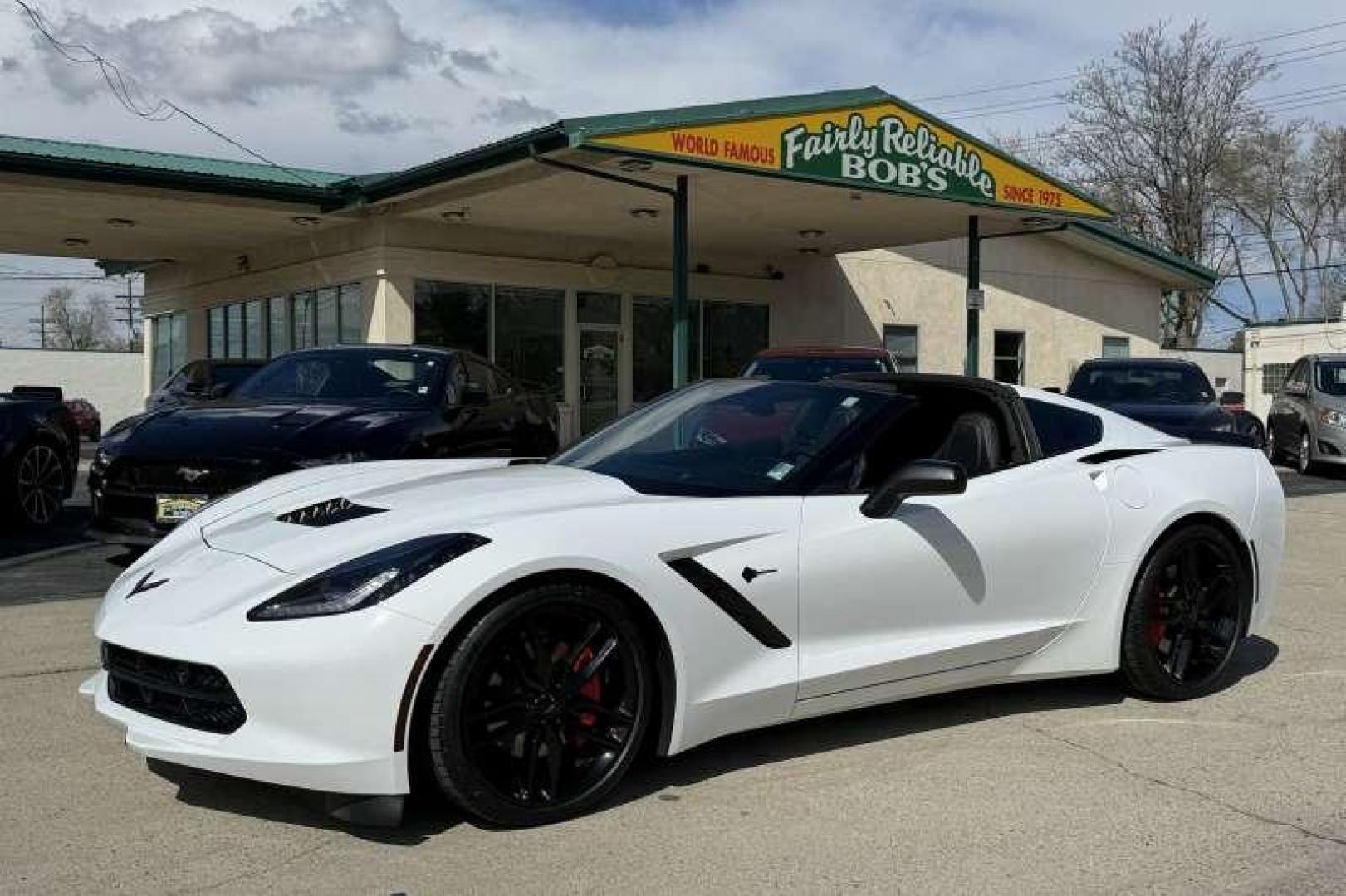 2016 Arctic White /Black CHEVROLET CORVETTE 3LT (1G1YF2D75G5) with an 6.2L (376 CI) V8 DI engine, Automatic transmission, located at 2304 W. Main St., Boise, ID, 83702, (208) 342-7777, 43.622105, -116.218658 - Photo#0