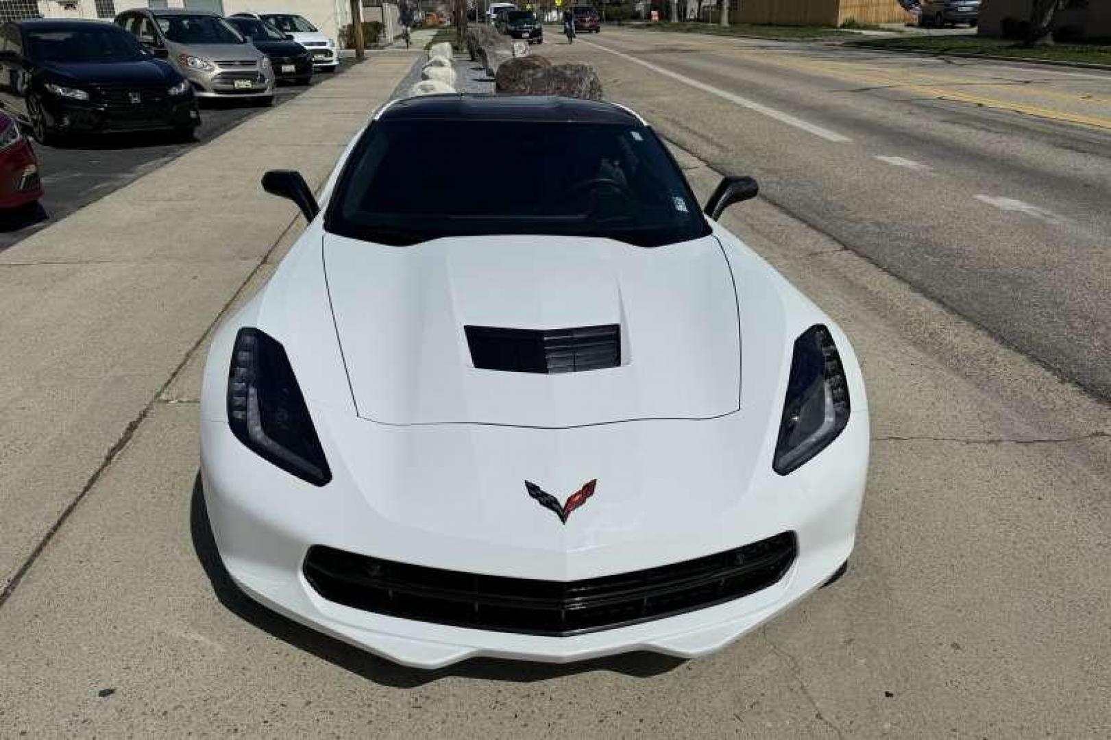 2016 Arctic White /Black CHEVROLET CORVETTE 3LT (1G1YF2D75G5) with an 6.2L (376 CI) V8 DI engine, Automatic transmission, located at 2304 W. Main St., Boise, ID, 83702, (208) 342-7777, 43.622105, -116.218658 - Photo#17