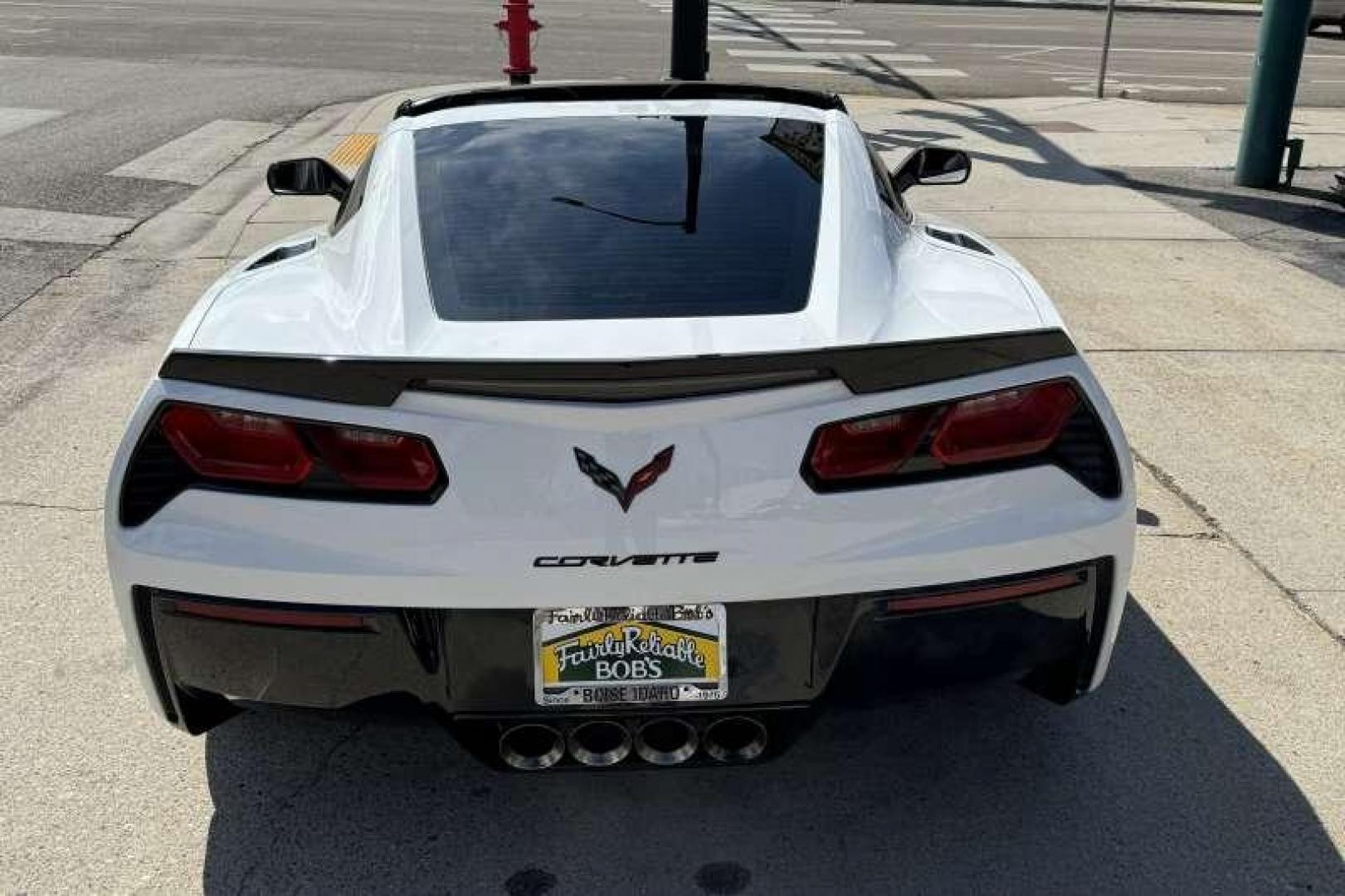 2016 Arctic White /Black CHEVROLET CORVETTE 3LT (1G1YF2D75G5) with an 6.2L (376 CI) V8 DI engine, Automatic transmission, located at 2304 W. Main St., Boise, ID, 83702, (208) 342-7777, 43.622105, -116.218658 - Photo#1