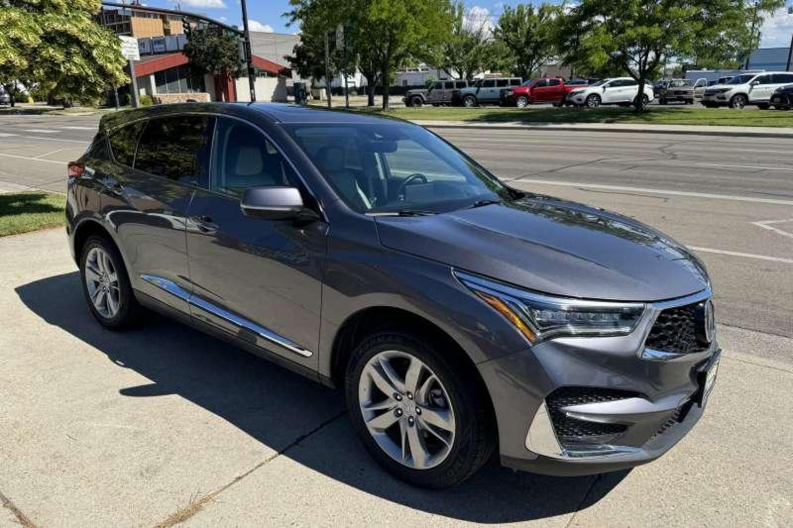 2019 Gray /Gray Acura RDX W/ Advance Package (5J8TC2H70KL) with an 2.0L 16-Valve DOHC VTEC Turbo engine, Automatic 10 Speed transmission, located at 2304 W. Main St., Boise, ID, 83702, (208) 342-7777, 43.622105, -116.218658 - 2019 ACURA - Photo#2