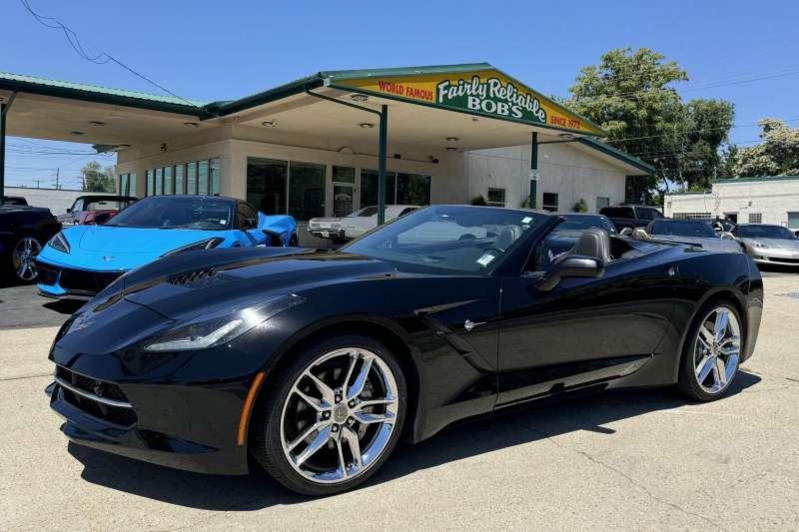 2019 Black /Black Chevrolet Corvette Stingray 3LT (1G1YF3D71K5) with an 6.2L (376 CI) V8 DI engine, Automatic 8 Speed transmission, located at 2304 W. Main St., Boise, ID, 83702, (208) 342-7777, 43.622105, -116.218658 - Photo#0