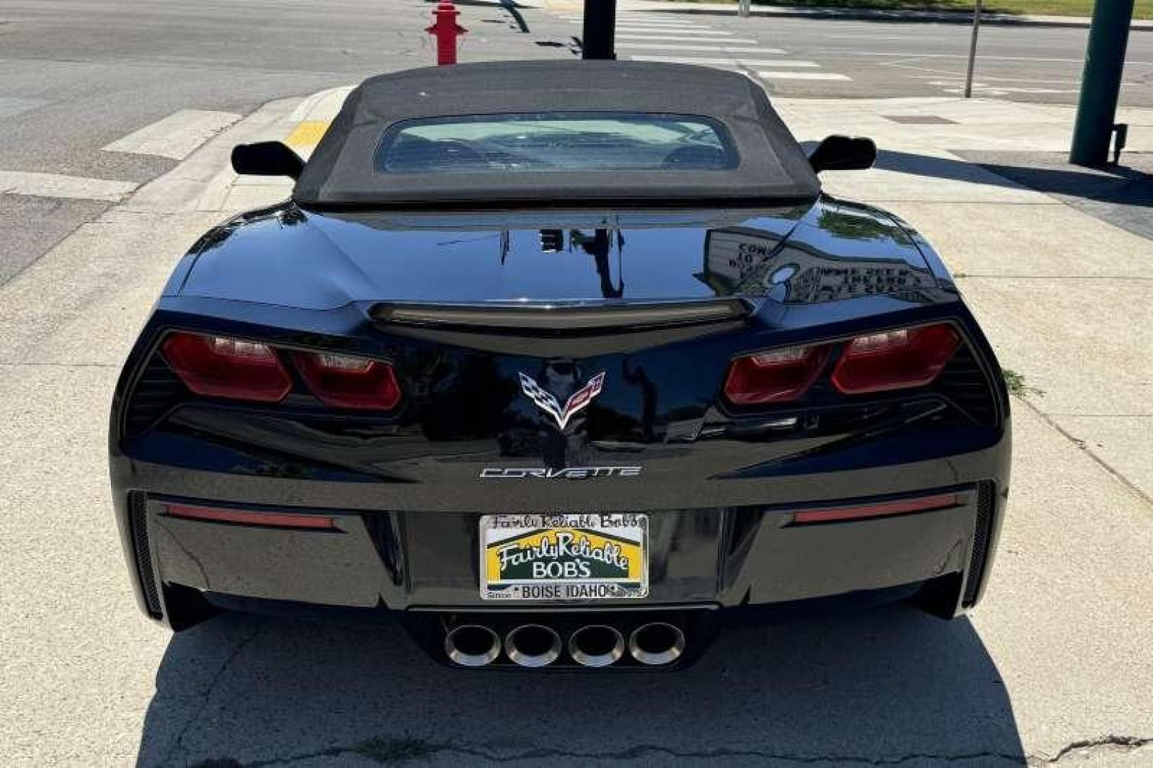 2019 Black /Black Chevrolet Corvette Stingray 3LT (1G1YF3D71K5) with an 6.2L (376 CI) V8 DI engine, Automatic 8 Speed transmission, located at 2304 W. Main St., Boise, ID, 83702, (208) 342-7777, 43.622105, -116.218658 - Photo#16