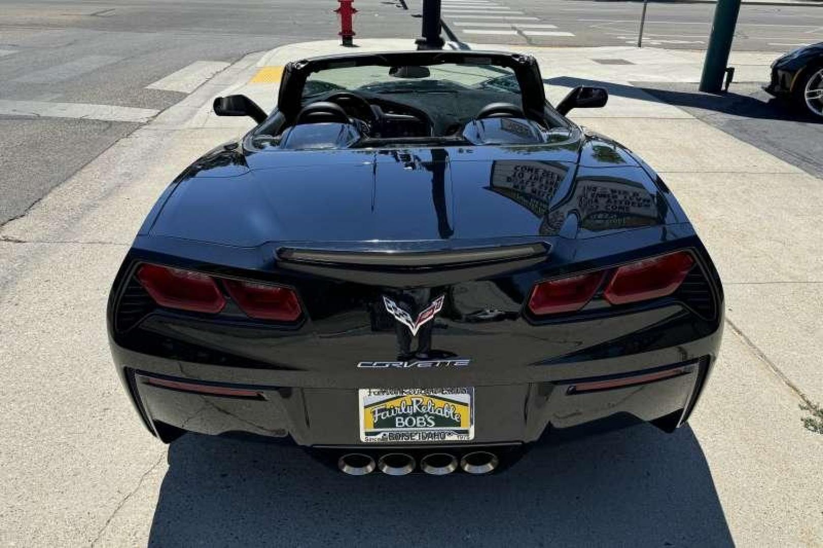 2019 Black /Black Chevrolet Corvette Stingray 3LT (1G1YF3D71K5) with an 6.2L (376 CI) V8 DI engine, Automatic 8 Speed transmission, located at 2304 W. Main St., Boise, ID, 83702, (208) 342-7777, 43.622105, -116.218658 - Photo#1