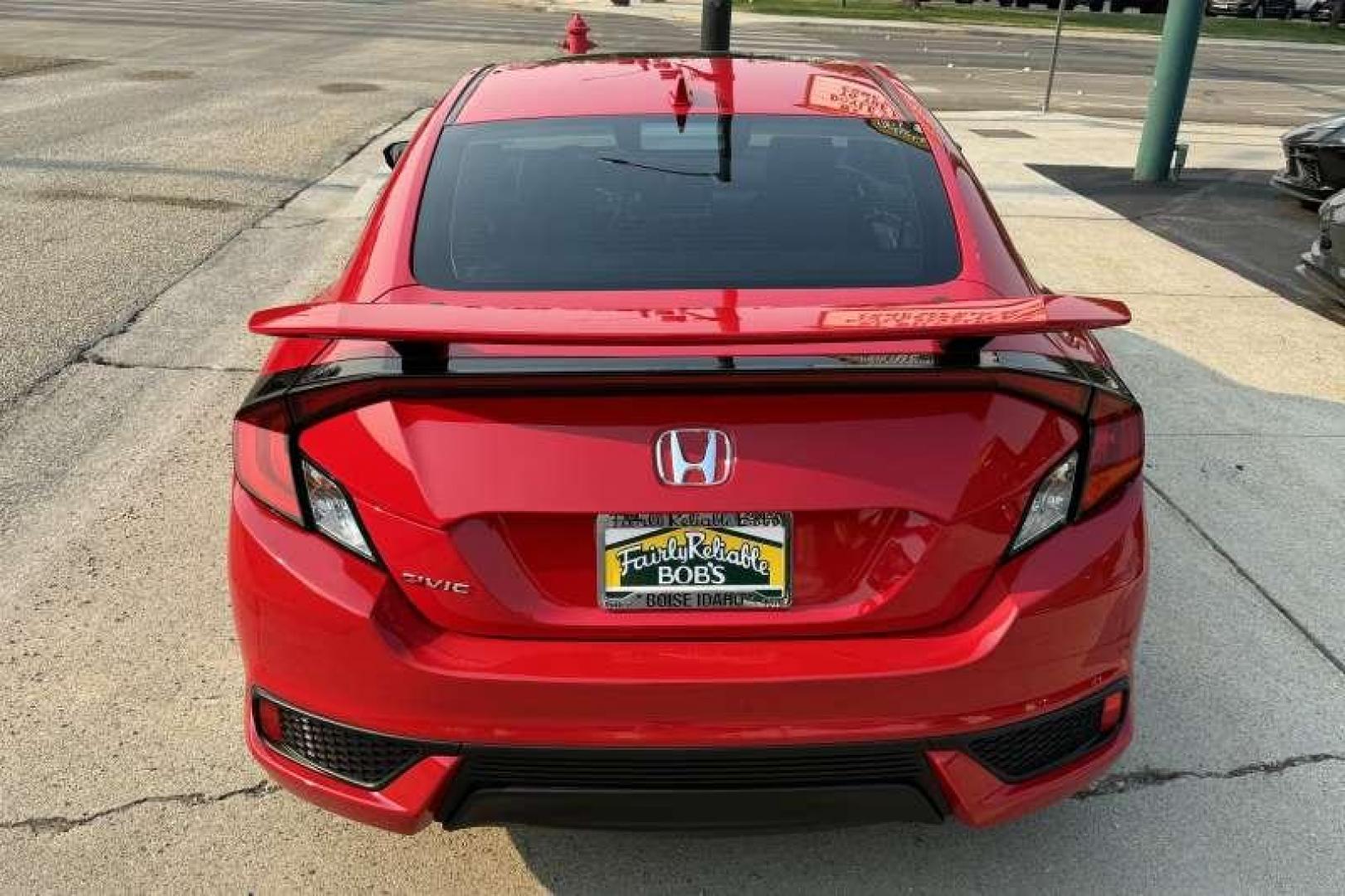 2016 Rallye Red /Black Honda Civic Coupe EX-T (2HGFC3B38GH) with an 4 Cyl 1.5 Liter Turbo engine, Automatic transmission, located at 2304 W. Main St., Boise, ID, 83702, (208) 342-7777, 43.622105, -116.218658 - Photo#1