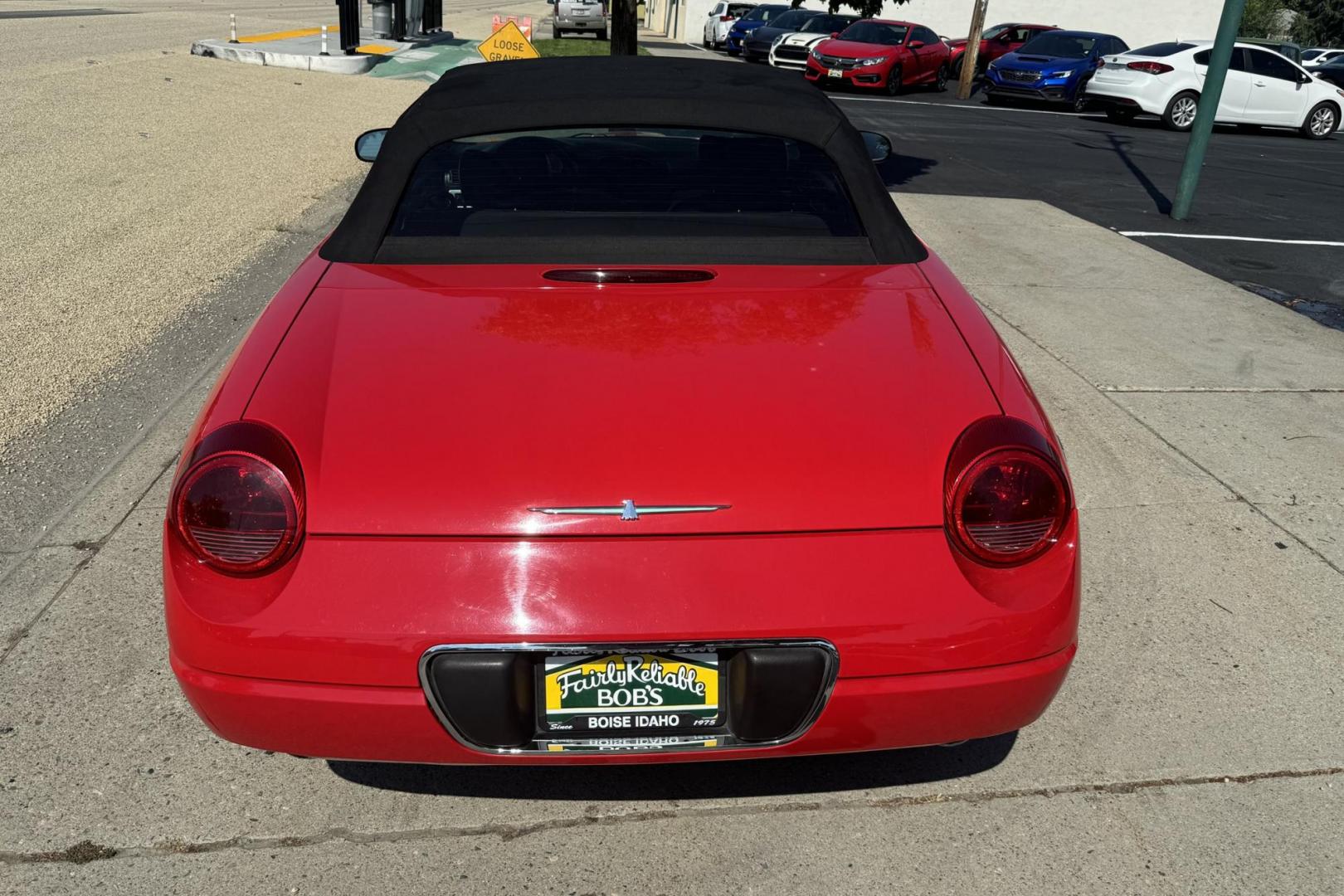 2005 Red /Black Ford Thunderbird Premium (1FAHP60A65Y) with an V8 3.9 Liter engine, Automatic 5 Speed transmission, located at 2304 W. Main St., Boise, ID, 83702, (208) 342-7777, 43.622105, -116.218658 - 2005 FORD - Photo#19