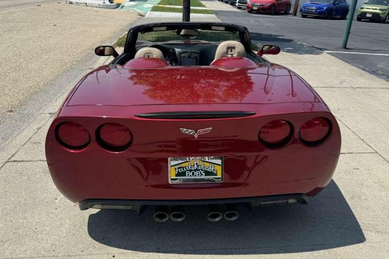 2009 Crystal Red Metallic /Cashmere Chevrolet Corvette 3LT (1G1YY36W095) with an 6.2L V8 SFI engine, Automatic transmission, located at 2304 W. Main St., Boise, ID, 83702, (208) 342-7777, 43.622105, -116.218658 - Photo#1