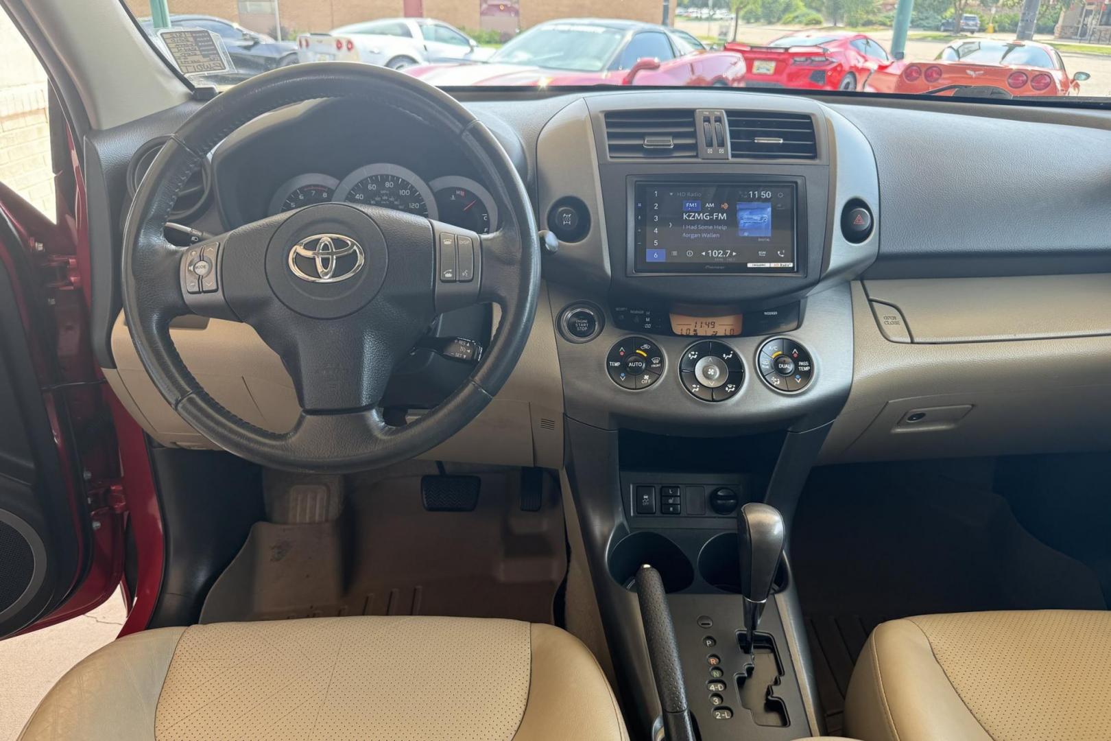 2010 Salsa Red /Tan TOYOTA RAV4 Limited (2T3DK4DV0AW) with an V6 3.5 Liter engine, Automatic 5 Speed transmission, located at 2304 W. Main St., Boise, ID, 83702, (208) 342-7777, 43.622105, -116.218658 - Photo#11