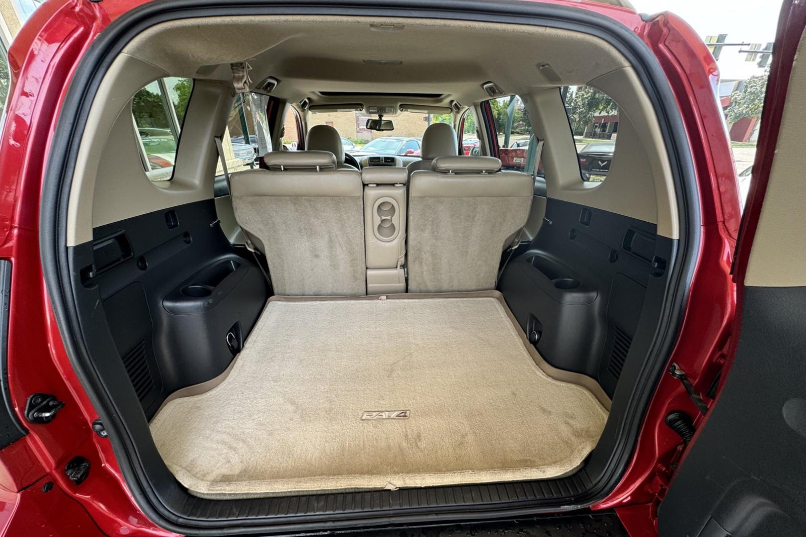 2010 Salsa Red /Tan TOYOTA RAV4 Limited (2T3DK4DV0AW) with an V6 3.5 Liter engine, Automatic 5 Speed transmission, located at 2304 W. Main St., Boise, ID, 83702, (208) 342-7777, 43.622105, -116.218658 - Photo#20