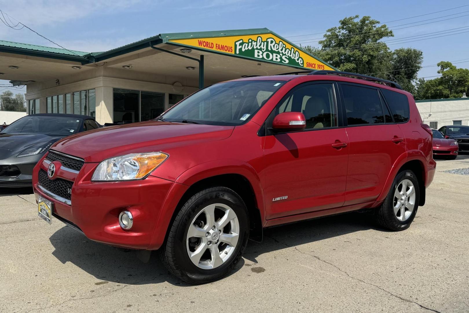 2010 Salsa Red /Tan TOYOTA RAV4 Limited (2T3DK4DV0AW) with an V6 3.5 Liter engine, Automatic 5 Speed transmission, located at 2304 W. Main St., Boise, ID, 83702, (208) 342-7777, 43.622105, -116.218658 - 2010 TOYOTA - Photo#0