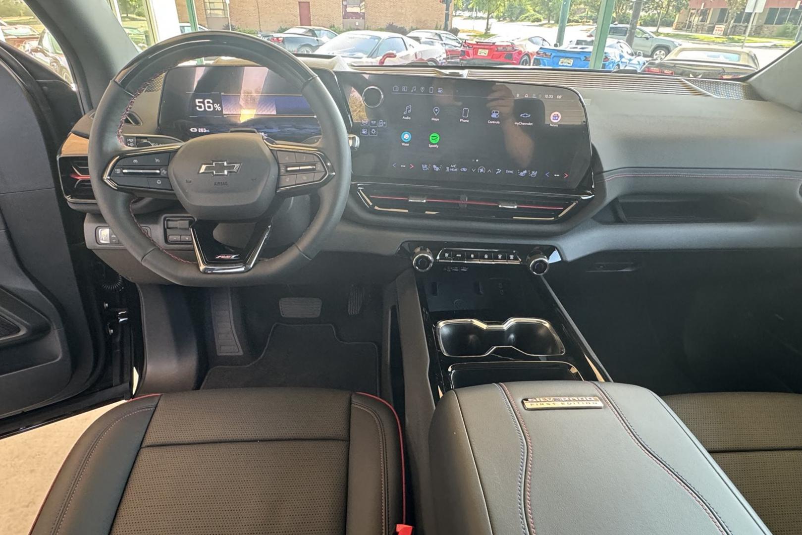 2024 Black /Black Chevrolet Silverado Crew Cab EV RST RST (1GC40ZEL5RU) with an Ultium Drive System Performance Torque Vectoring e4WD (Electronic 4WD), 2 motors (1 front and 1 rear e engine, Automatic transmission, located at 2304 W. Main St., Boise, ID, 83702, (208) 342-7777, 43.622105, -116.218658 - 2024 Chevrolet Silverado Crew Cab EV RST - Photo#7