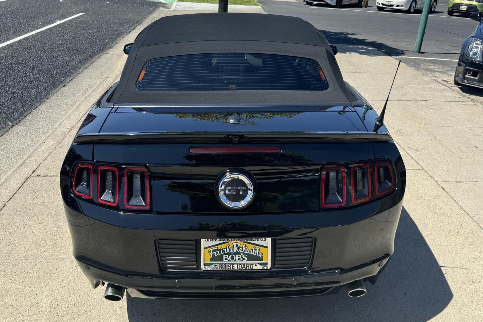 2014 Black /Charcoal Black Ford Mustang GT Premium (1ZVBP8FF3E5) with an V8 5.0 Liter engine, Automatic 6 Speed transmission, located at 2304 W. Main St., Boise, ID, 83702, (208) 342-7777, 43.622105, -116.218658 - 2014 Ford Mustang GT Convertible Premium! Only 36k Miles! One Idaho Owner since 2015! One Washington owner in 2014. New Tires And Clean! - Photo#18