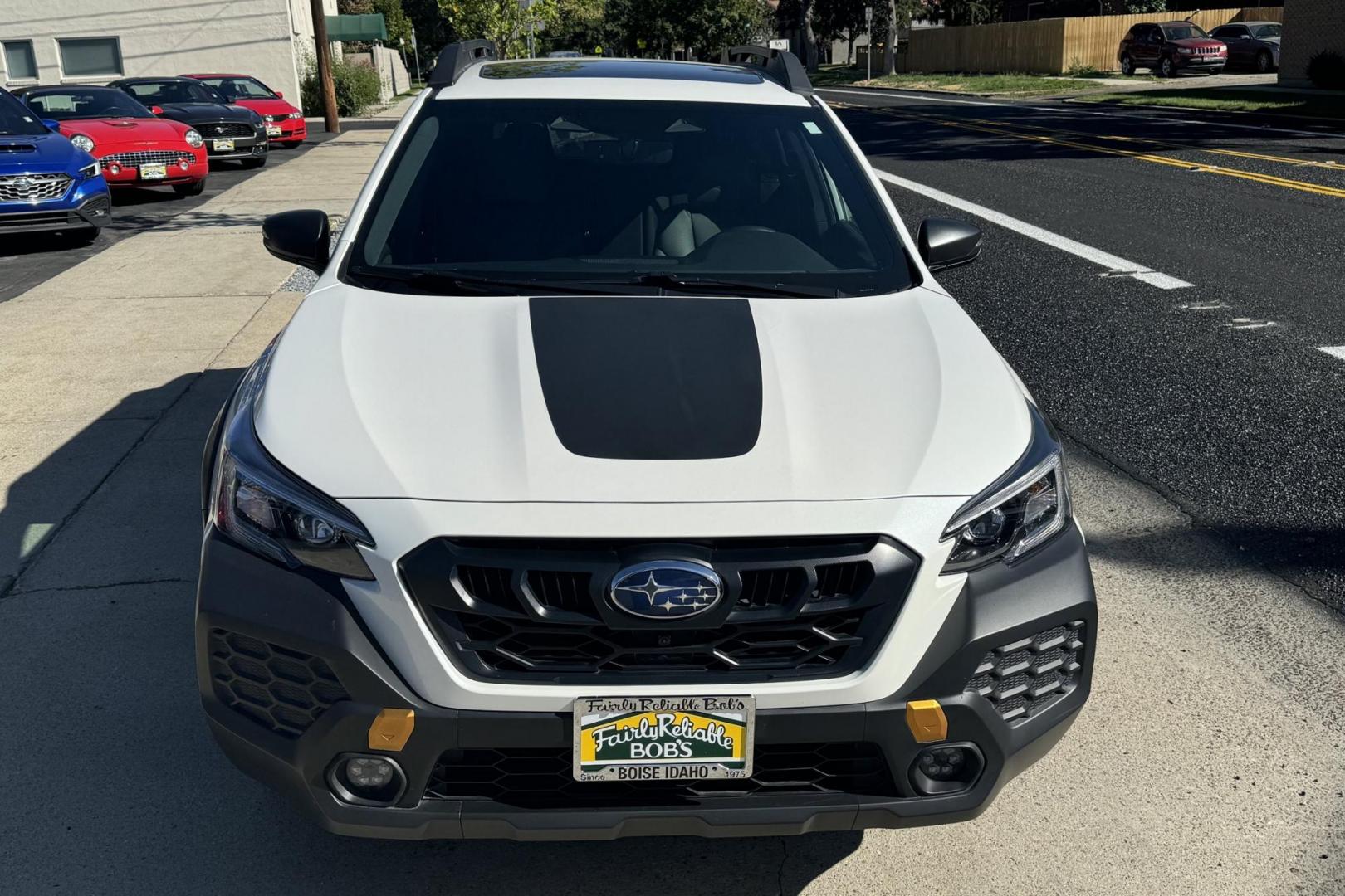 2024 Crystal White Pearl /Black Subaru Outback Wilderness Outback Wilderness (4S4BTGUD1R3) with an H4 2.4 Liter engine, Automatic transmission, located at 2304 W. Main St., Boise, ID, 83702, (208) 342-7777, 43.622105, -116.218658 - Remaining Factory Warranty! Clean And Ready For Adventure! - Photo#3