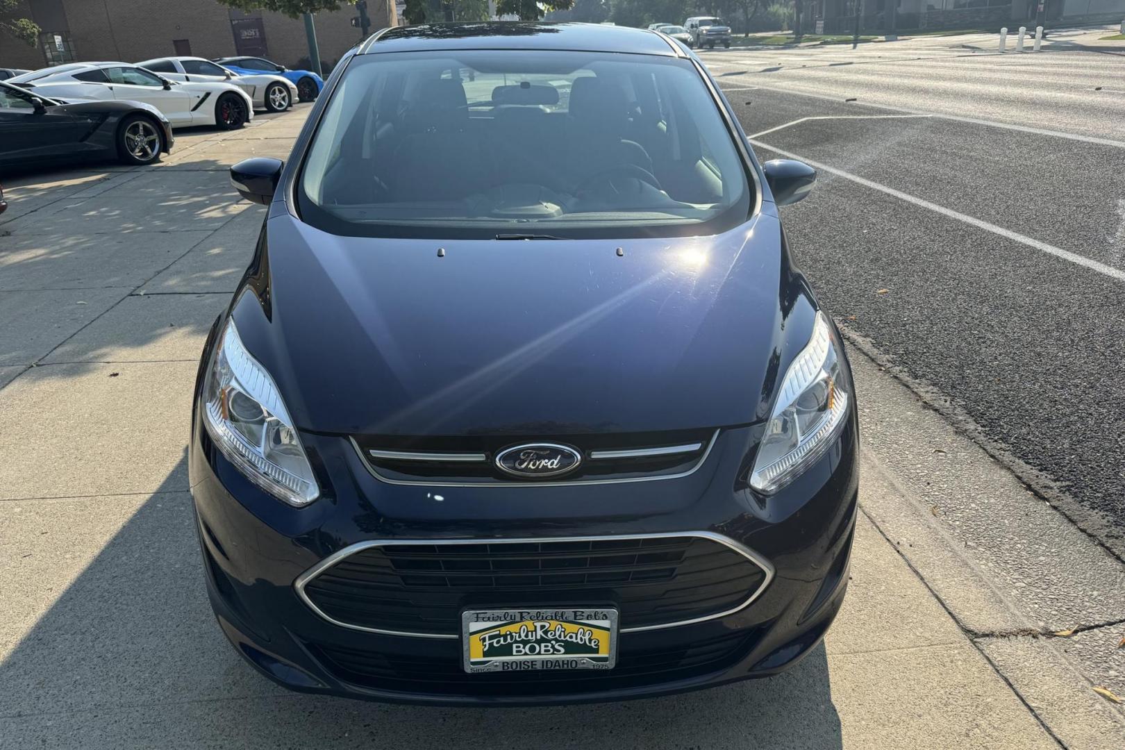 2017 Kona Blue /Black/Gray Ford C-Max Hybrid SE (1FADP5AU4HL) with an 4 Cyl 2.0 Liter Hybrid engine, Automatic transmission, located at 2304 W. Main St., Boise, ID, 83702, (208) 342-7777, 43.622105, -116.218658 - Enjoy Great Fuel Economy, Power And Comfort! - Photo#3