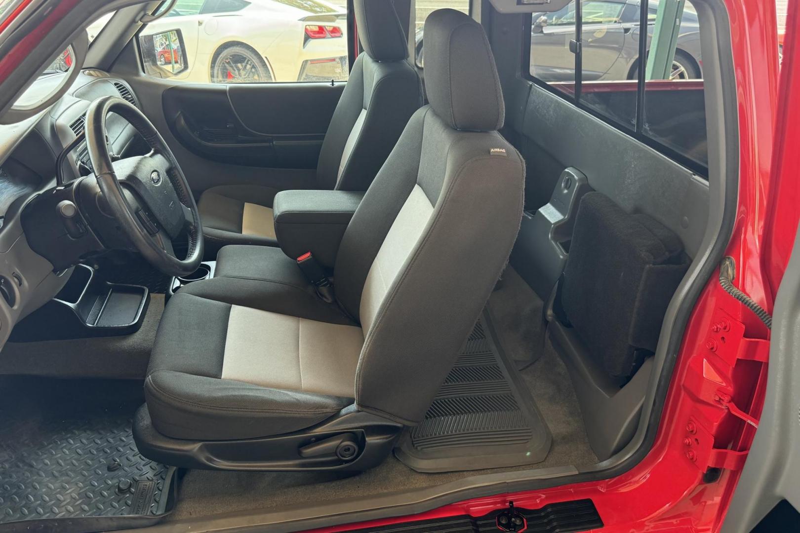 2011 Red /Black/Gray Ford Ranger XLT (1FTLR4FE2BP) with an V6 4.0 Liter engine, Automatic 5 Speed with Overdrive transmission, located at 2304 W. Main St., Boise, ID, 83702, (208) 342-7777, 43.622105, -116.218658 - New Tires! Incredibly Low Mileage Ranger 4x4! 4.0 Liter V6! - Photo#5