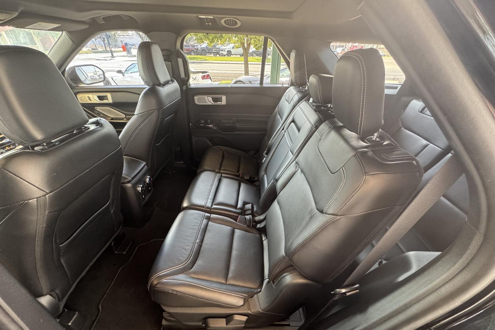 2021 Black /Black Ford Explorer ST ST (1FM5K8GC4MG) with an V6 3.0 Liter Twin Turbo engine, Automatic 10 Speed transmission, located at 2304 W. Main St., Boise, ID, 83702, (208) 342-7777, 43.622105, -116.218658 - Luxury And Performance In One Package! 3rd Row Seating Too! - Photo#9