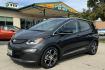 2018 Nighfall Gray Metallic /Dark Galvanized Gray Chevrolet Bolt Premier Premier (1G1FX6S09J4) with an 60 kWh engine, Automatic transmission, located at 2304 W. Main St., Boise, ID, 83702, (208) 342-7777, 43.622105, -116.218658 - Photo#0