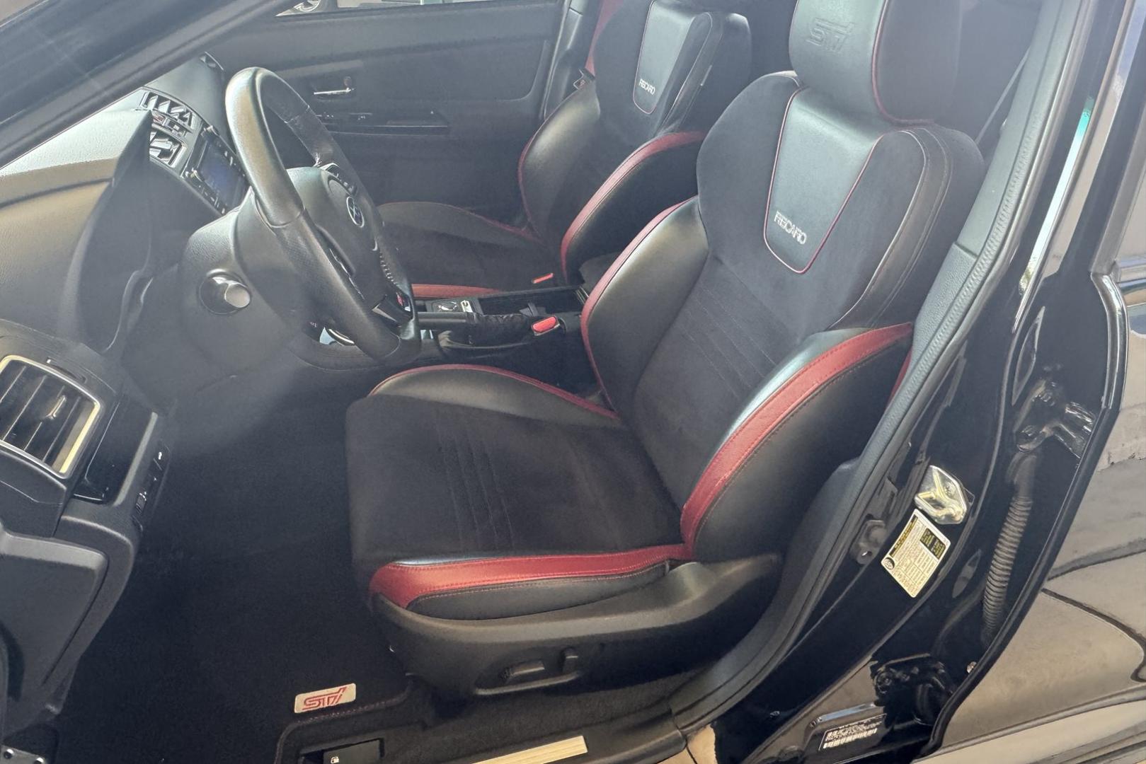 2020 Black /Black Subaru WRX STi (JF1VA2S60L9) with an H4 2.5 Liter Turbo engine, 6 Speed Manual transmission, located at 2304 W. Main St., Boise, ID, 83702, (208) 342-7777, 43.622105, -116.218658 - Clean STi! Ready To Go! - Photo#7