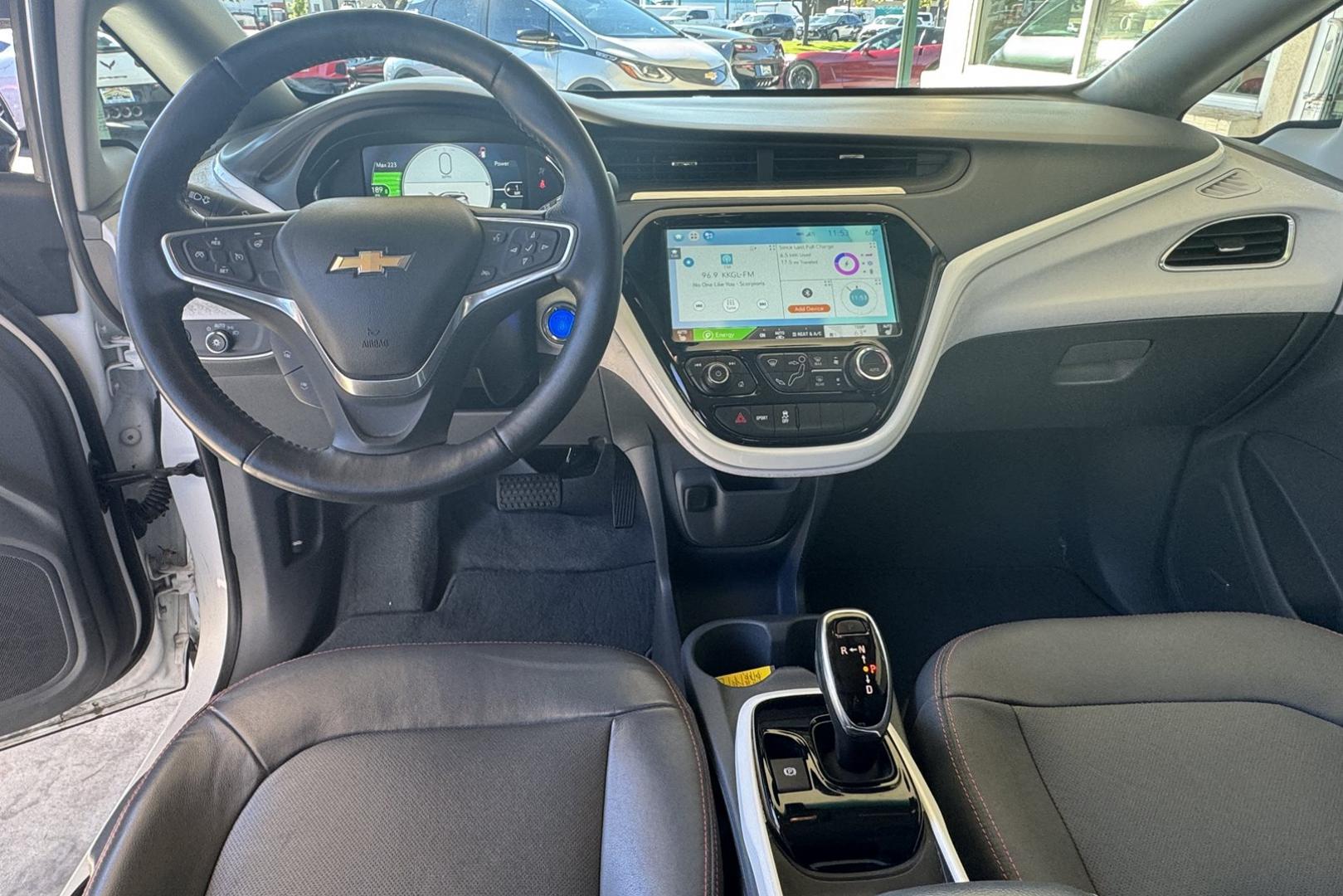 2017 Summit White /Dark Galvanized Gray Chevrolet Bolt Premier Premier (1G1FX6S00H4) with an 60 kWh engine, Automatic transmission, located at 2304 W. Main St., Boise, ID, 83702, (208) 342-7777, 43.622105, -116.218658 - Remaining Factory Main Drive Battery Warranty Until 08/31/2032 or 120k Miles! - Photo#14