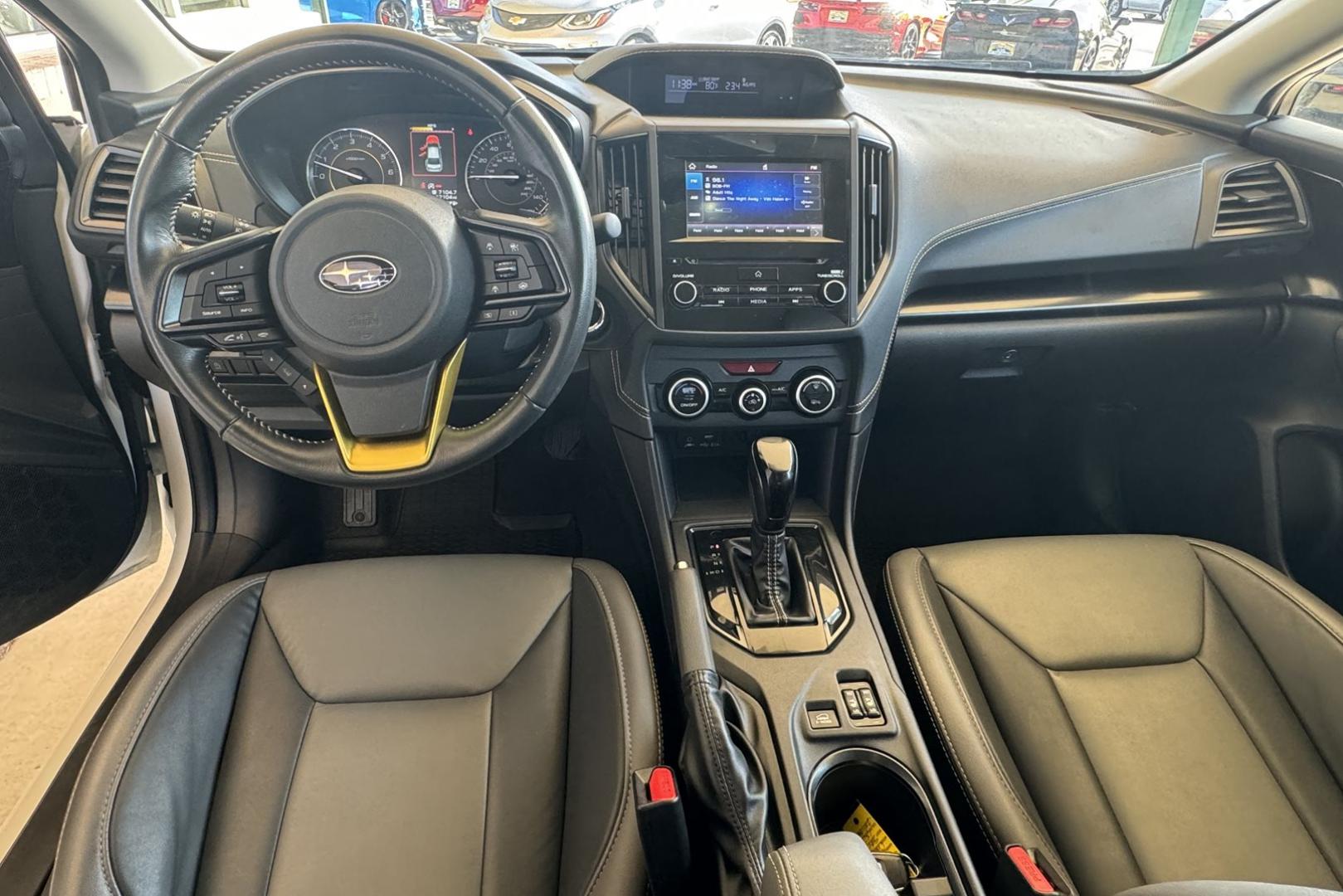 2021 Crystal White Pearl /Black Subaru Crosstrek Sport (JF2GTHRC8MH) with an H4 2.5 Liter engine, Automatic transmission, located at 2304 W. Main St., Boise, ID, 83702, (208) 342-7777, 43.622105, -116.218658 - One Owner Idaho Car! - Photo#5