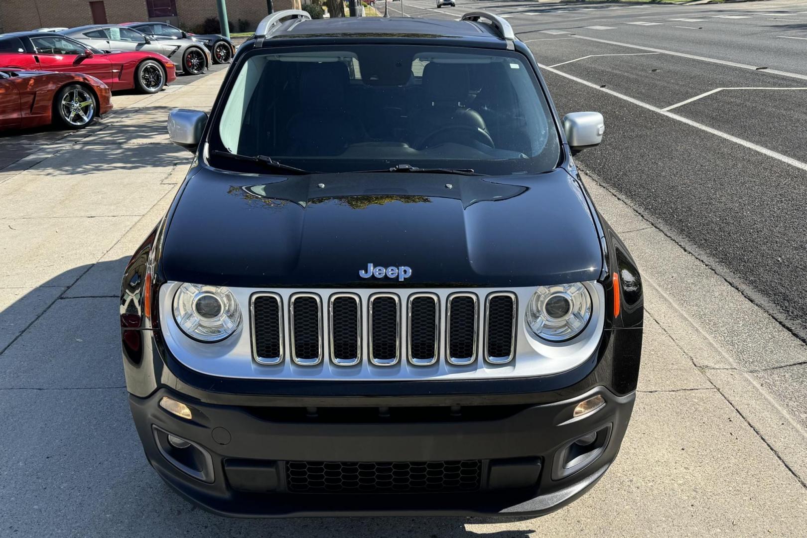 2017 Black /Black Jeep Renegade Limited (ZACCJBDB2HP) with an 4 Cyl 2.4 Liter engine, Automatic 9 Speed transmission, located at 2304 W. Main St., Boise, ID, 83702, (208) 342-7777, 43.622105, -116.218658 - New Tires! Well Optioned Jeep! - Photo#3