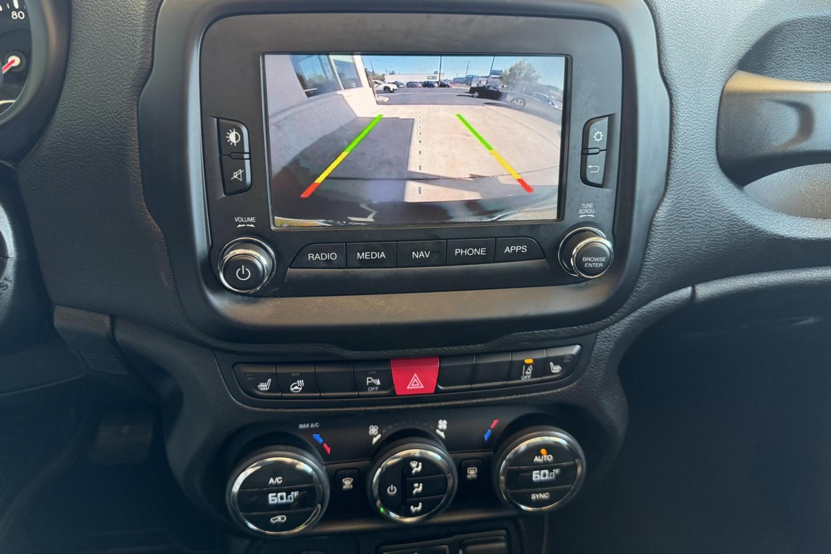 2017 Black /Black Jeep Renegade Limited (ZACCJBDB2HP) with an 4 Cyl 2.4 Liter engine, Automatic 9 Speed transmission, located at 2304 W. Main St., Boise, ID, 83702, (208) 342-7777, 43.622105, -116.218658 - New Tires! Well Optioned Jeep! - Photo#5