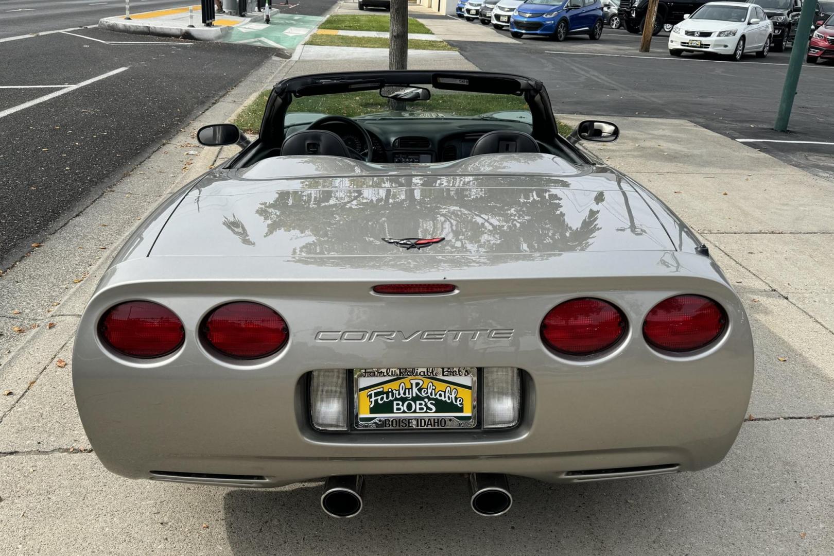 2000 Pewter /Black Chevrolet Corvette (1G1YY32G4Y5) with an V8 5.3 Liter engine, Automatic transmission, located at 2304 W. Main St., Boise, ID, 83702, (208) 342-7777, 43.622105, -116.218658 - Low Mileage C5 Convertible! - Photo#1