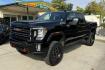 2022 Black /Black GMC Sierra 3500HD AT4 (1GT49VEY4NF) with an V8 6.6 Liter Duramax Diesel engine, Automatic 10 Speed transmission, located at 2304 W. Main St., Boise, ID, 83702, (208) 342-7777, 43.622105, -116.218658 - Photo#0