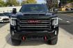 2022 Black /Black GMC Sierra 3500HD AT4 (1GT49VEY4NF) with an V8 6.6 Liter Duramax Diesel engine, Automatic 10 Speed transmission, located at 2304 W. Main St., Boise, ID, 83702, (208) 342-7777, 43.622105, -116.218658 - Photo#3