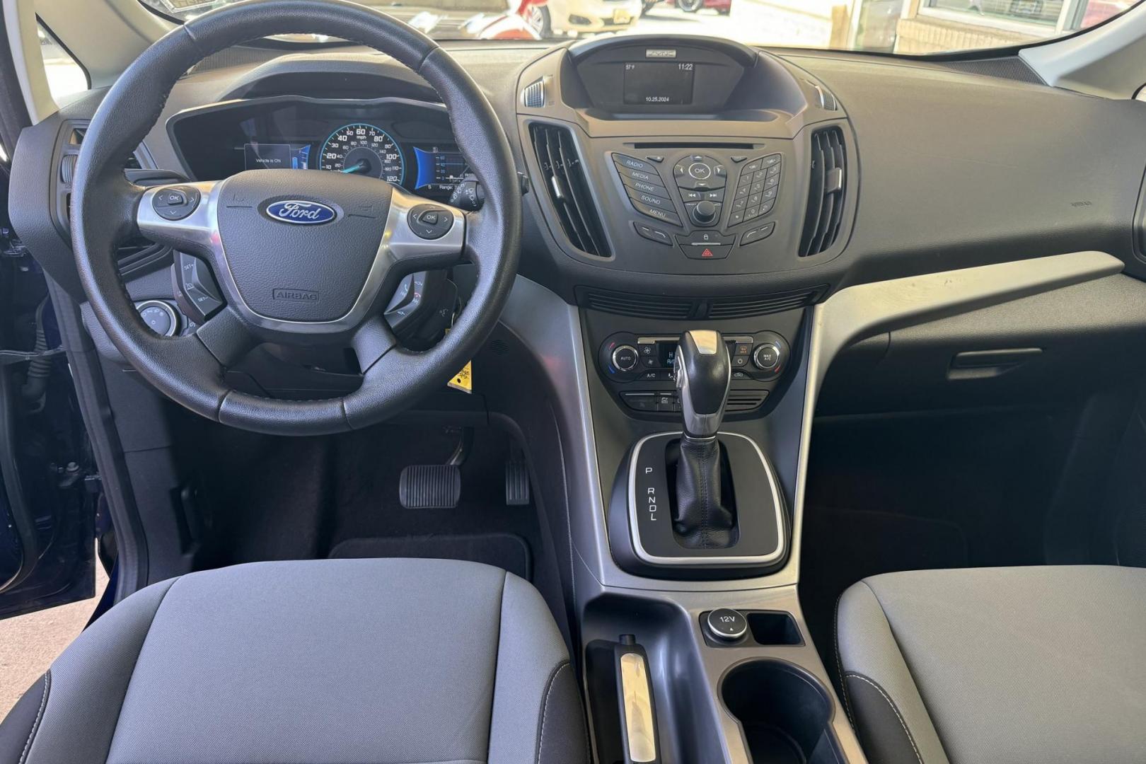 2016 Kona Blue /Gray Ford C-Max Hybrid SE (1FADP5AU4GL) with an 4 Cyl 2.0 Liter Hybrid engine, Automatic transmission, located at 2304 W. Main St., Boise, ID, 83702, (208) 342-7777, 43.622105, -116.218658 - Great Fuel Economy! New Tires Too! - Photo#8