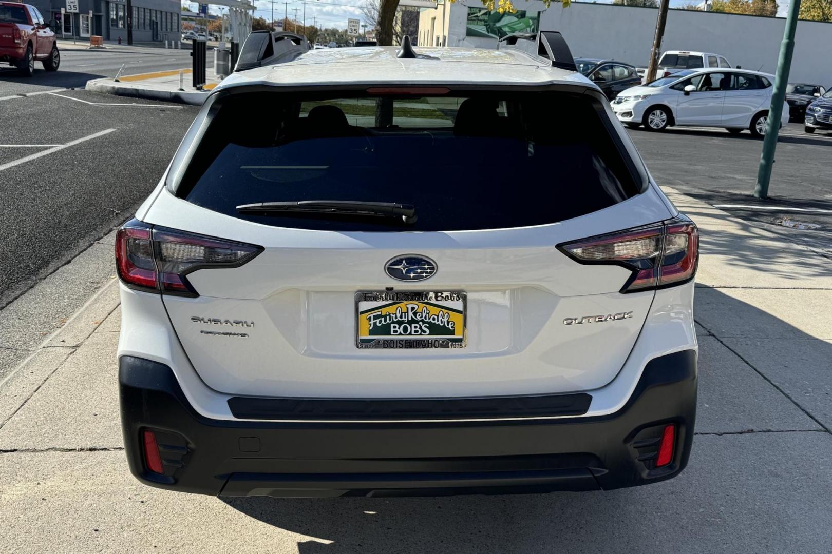 2022 White Diamond Pearl /Black Subaru Outback Premium (4S4BTACC5N3) with an H4 2.5 Liter engine, Automatic transmission, located at 2304 W. Main St., Boise, ID, 83702, (208) 342-7777, 43.622105, -116.218658 - Great For Idaho Adventures! - Photo#2