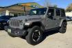 2021 Sting Gray /Black Jeep Wrangler Unlimited Rubicon (1C4HJXFG2MW) with an V6 3.6 Liter engine, Automatic 8 Speed transmission, located at 2304 W. Main St., Boise, ID, 83702, (208) 342-7777, 43.622105, -116.218658 - Off Road Capable! Ready To Go! - Photo#0